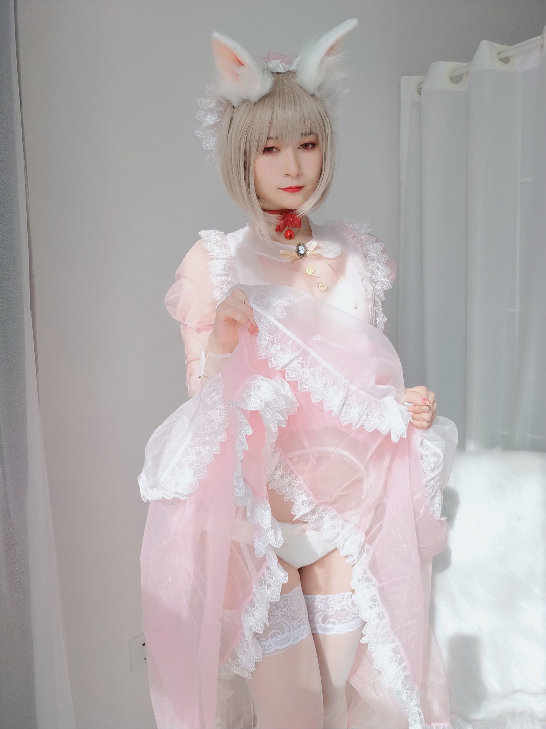 Coser小姐姐白银 女仆小兔子-图79