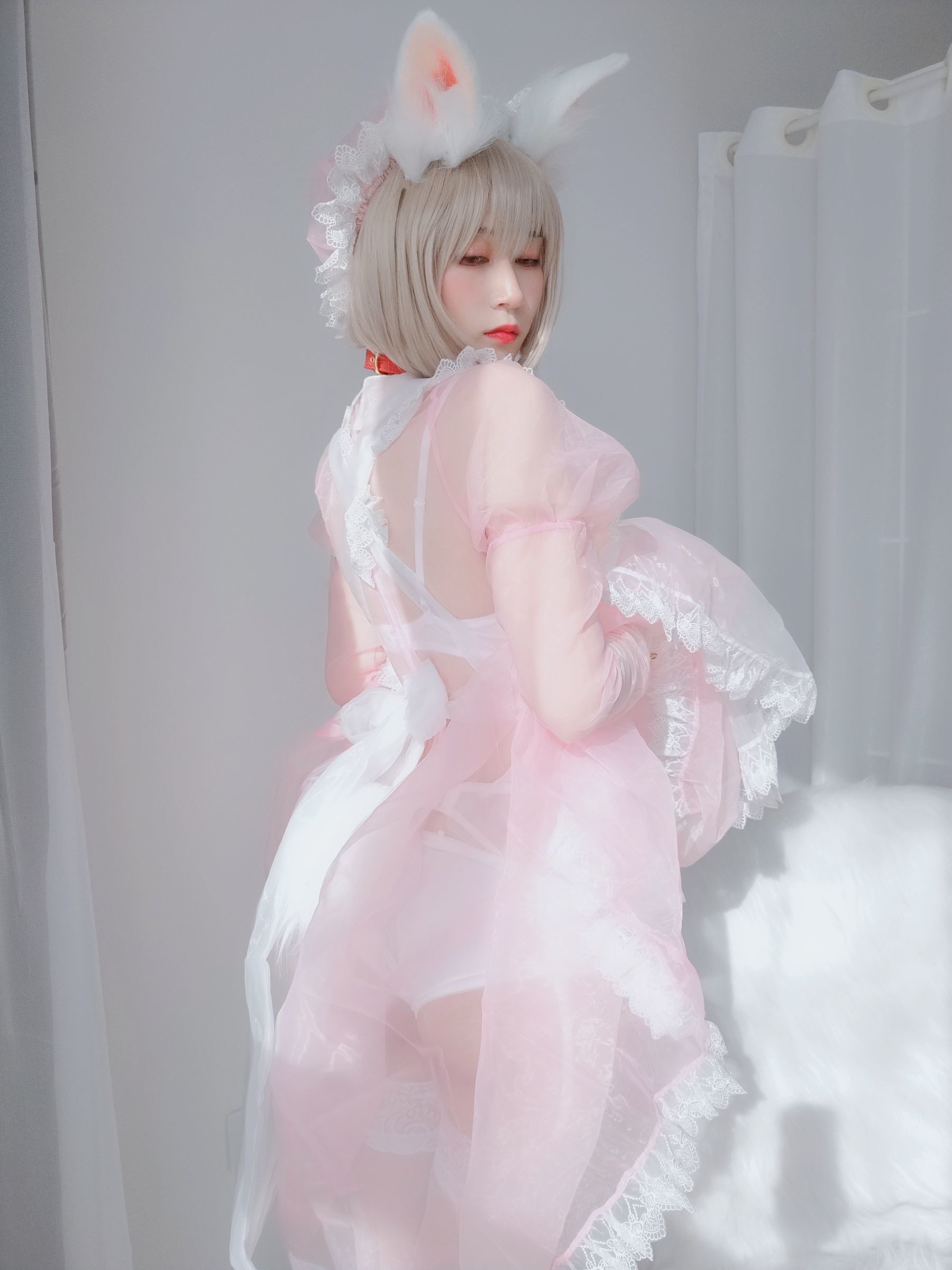 Coser小姐姐白银 女仆小兔子-图80