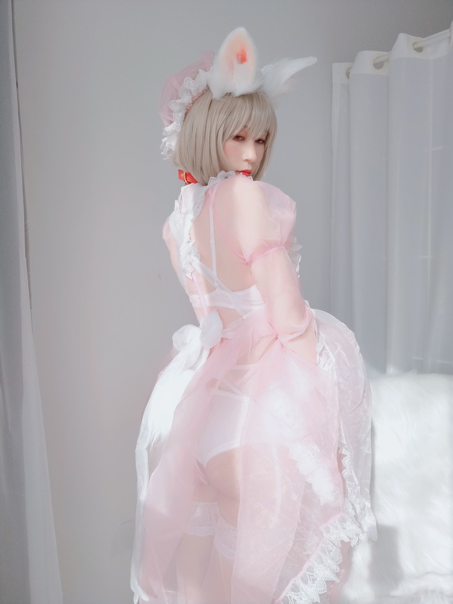 Coser小姐姐白银 女仆小兔子-图81