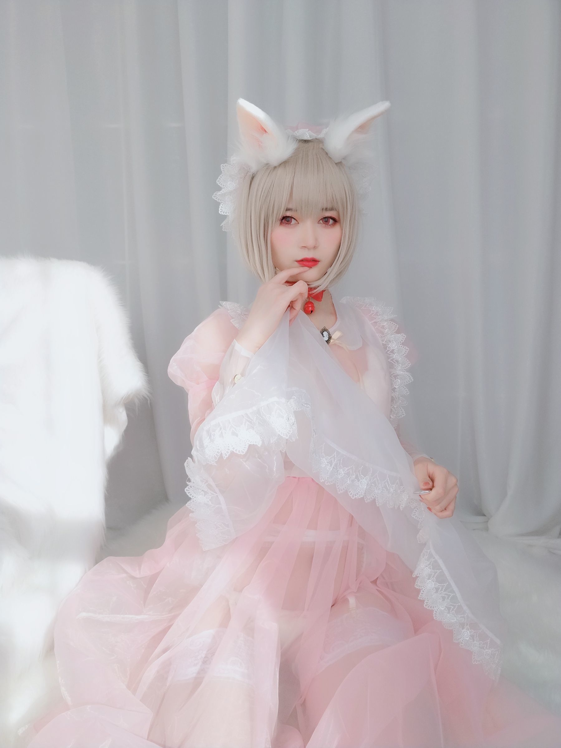Coser小姐姐白银 女仆小兔子-图82