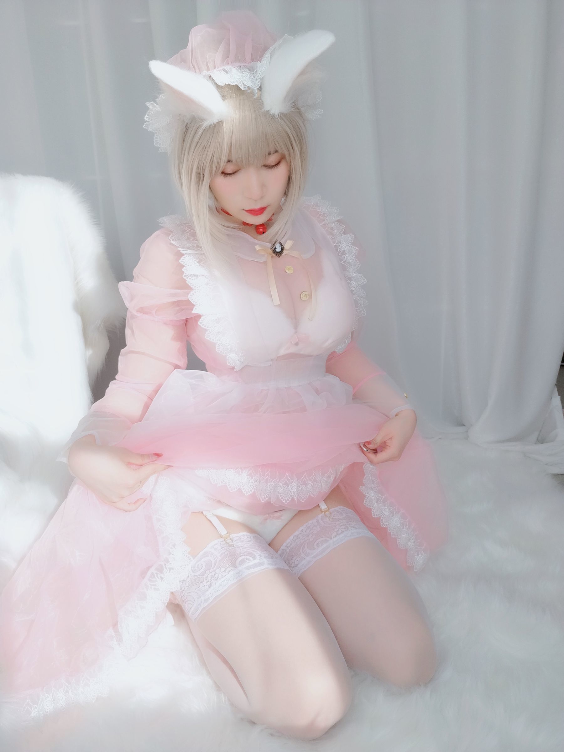 Coser小姐姐白银 女仆小兔子-图84