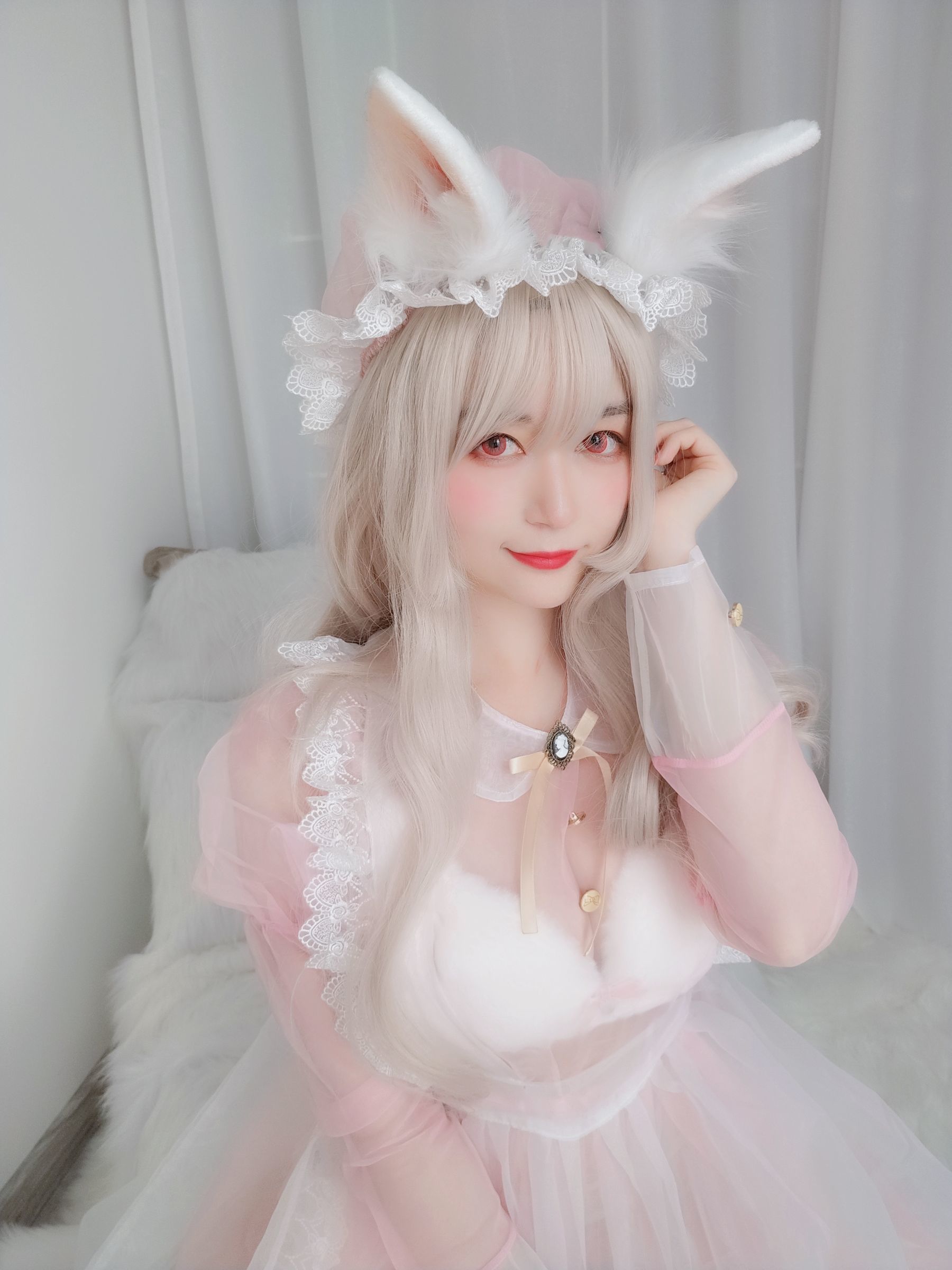 Coser小姐姐白银 女仆小兔子-图8