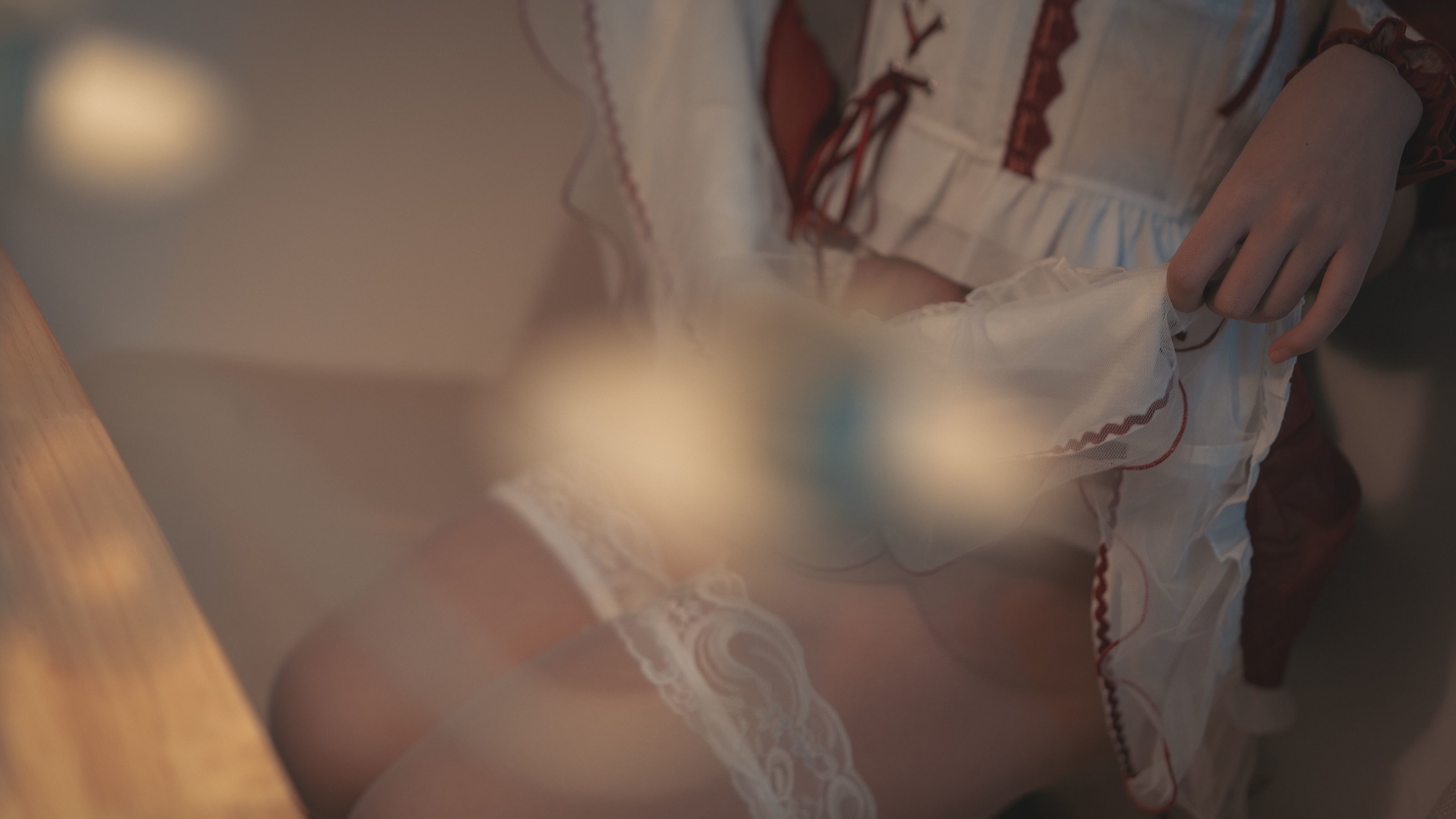 COSER美女逐月su 小红帽-图0