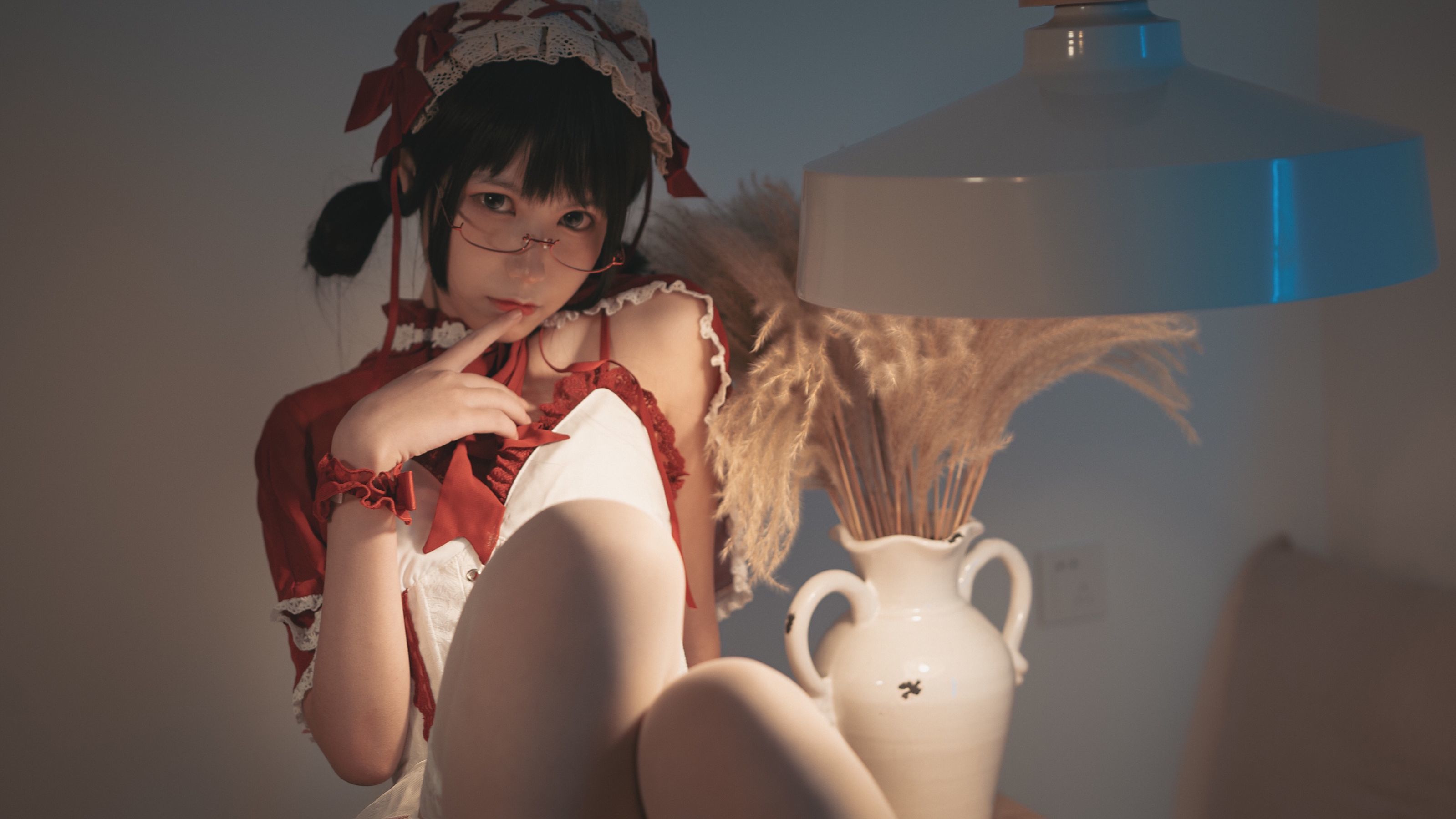 COSER美女逐月su 小红帽-图10