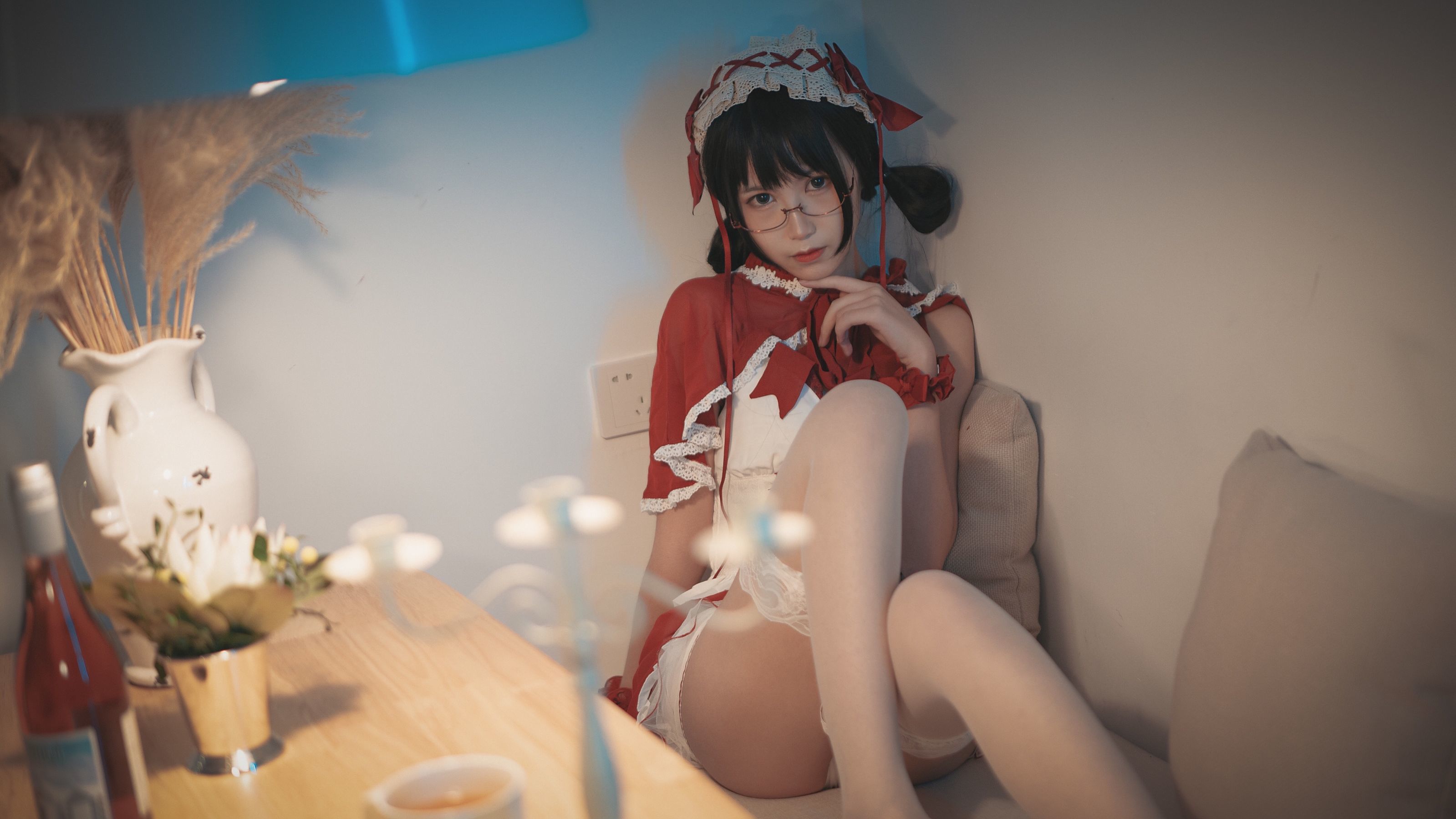 COSER美女逐月su 小红帽-图20