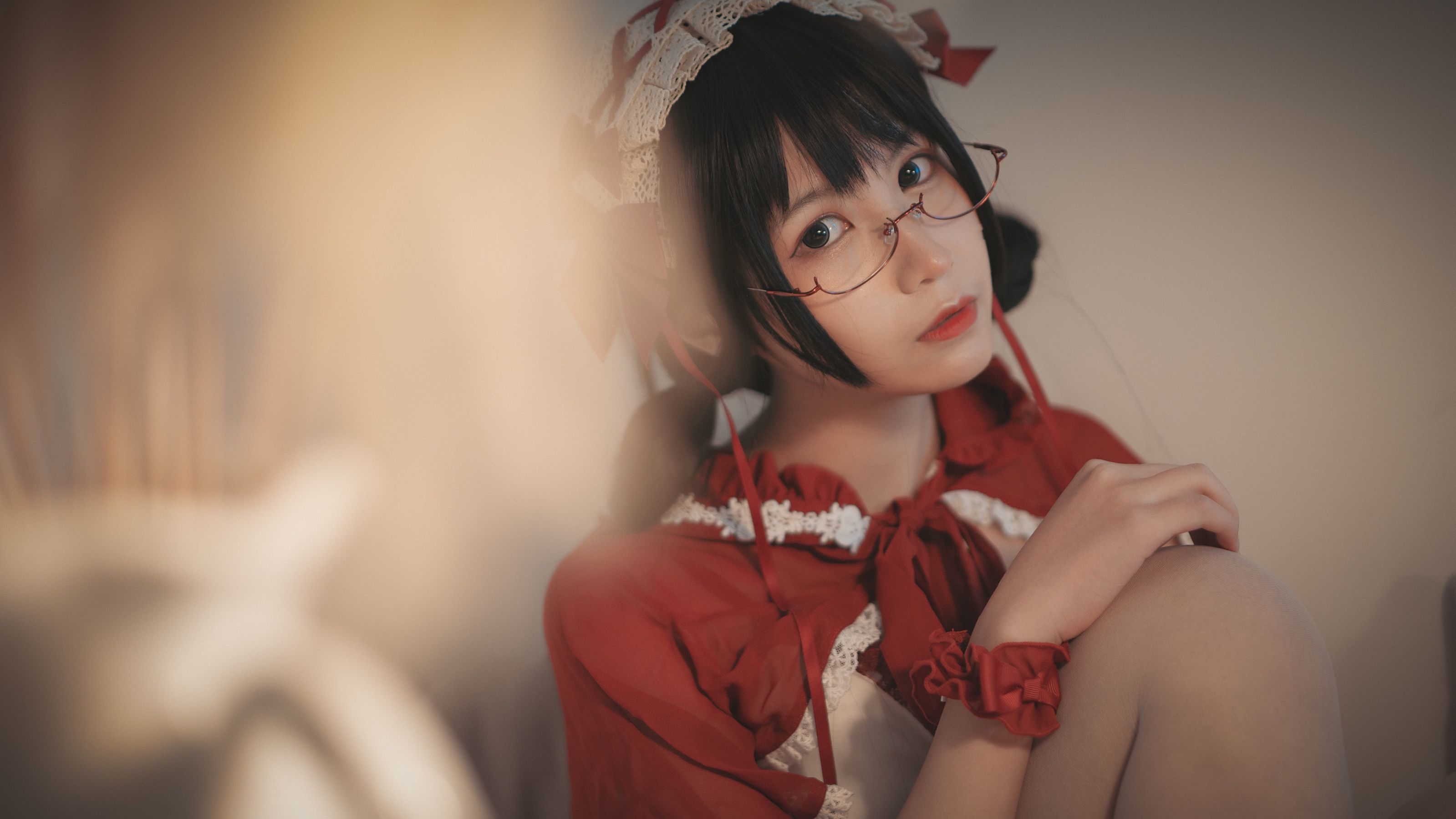 COSER美女逐月su 小红帽-图21