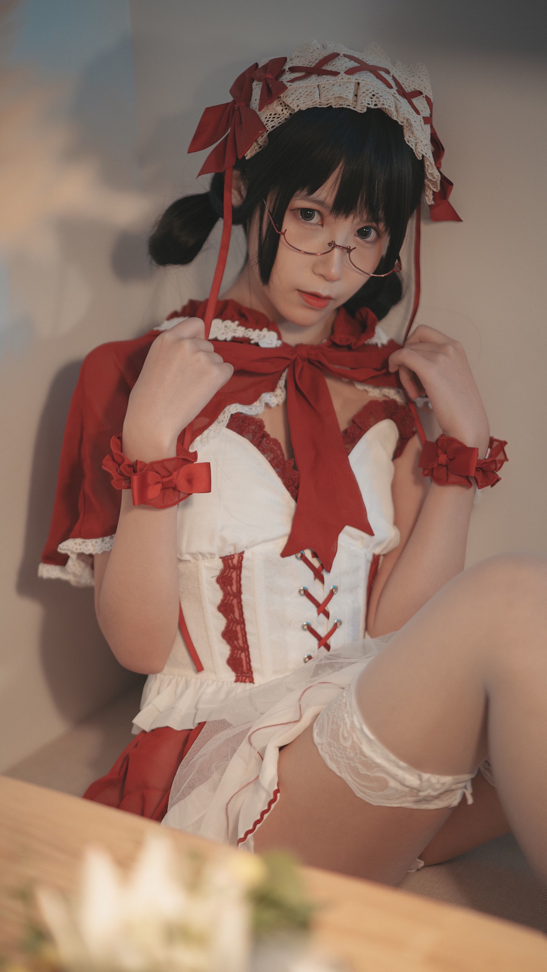 COSER美女逐月su 小红帽-图24