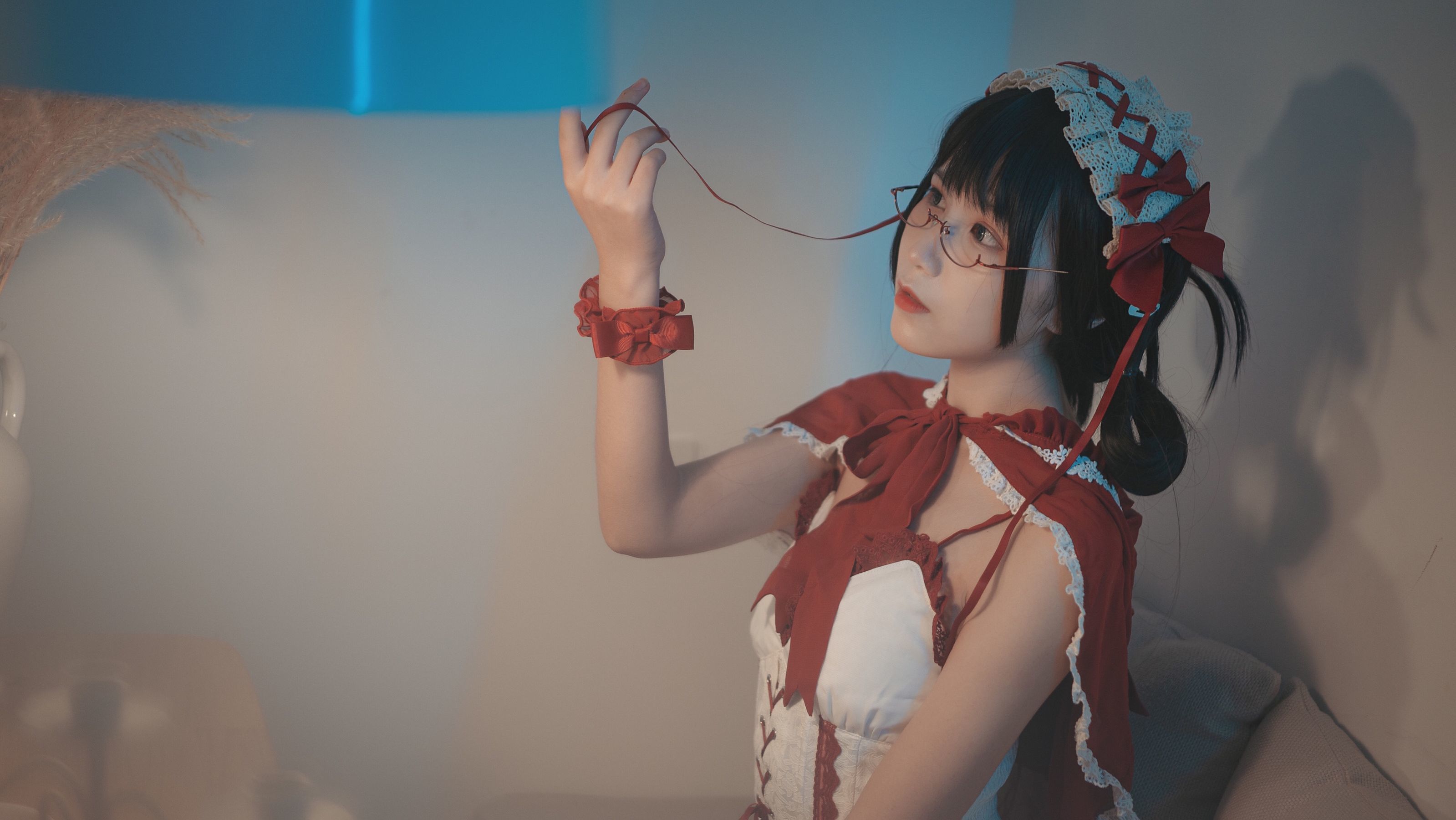 COSER美女逐月su 小红帽-图29