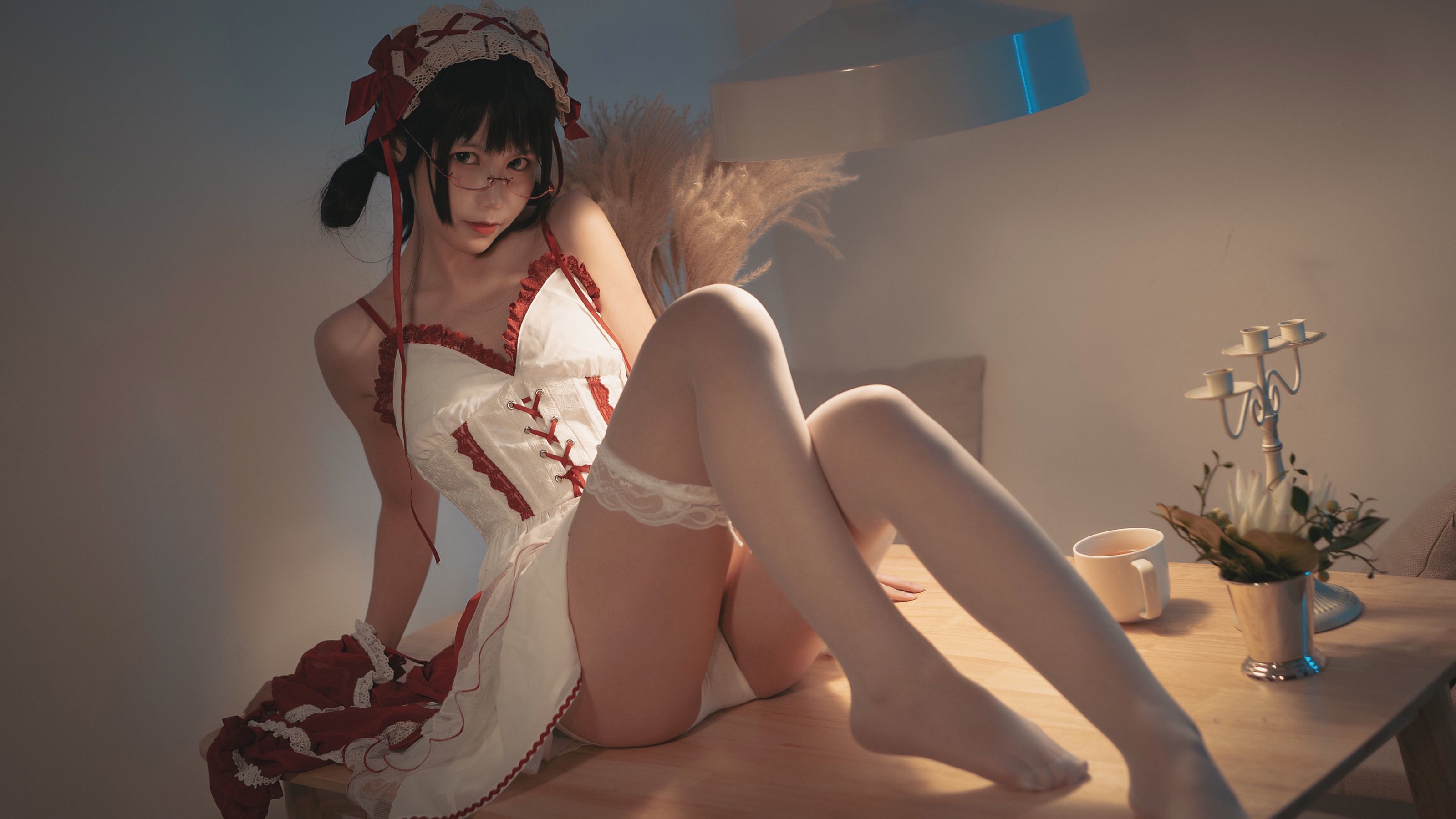 COSER美女逐月su 小红帽-图8