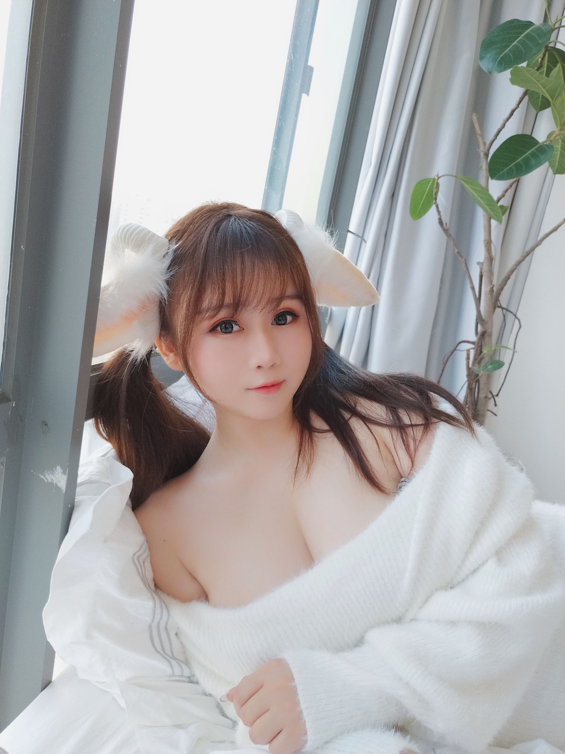 蜜桃少女是依酱呀 羊咩咩-图5
