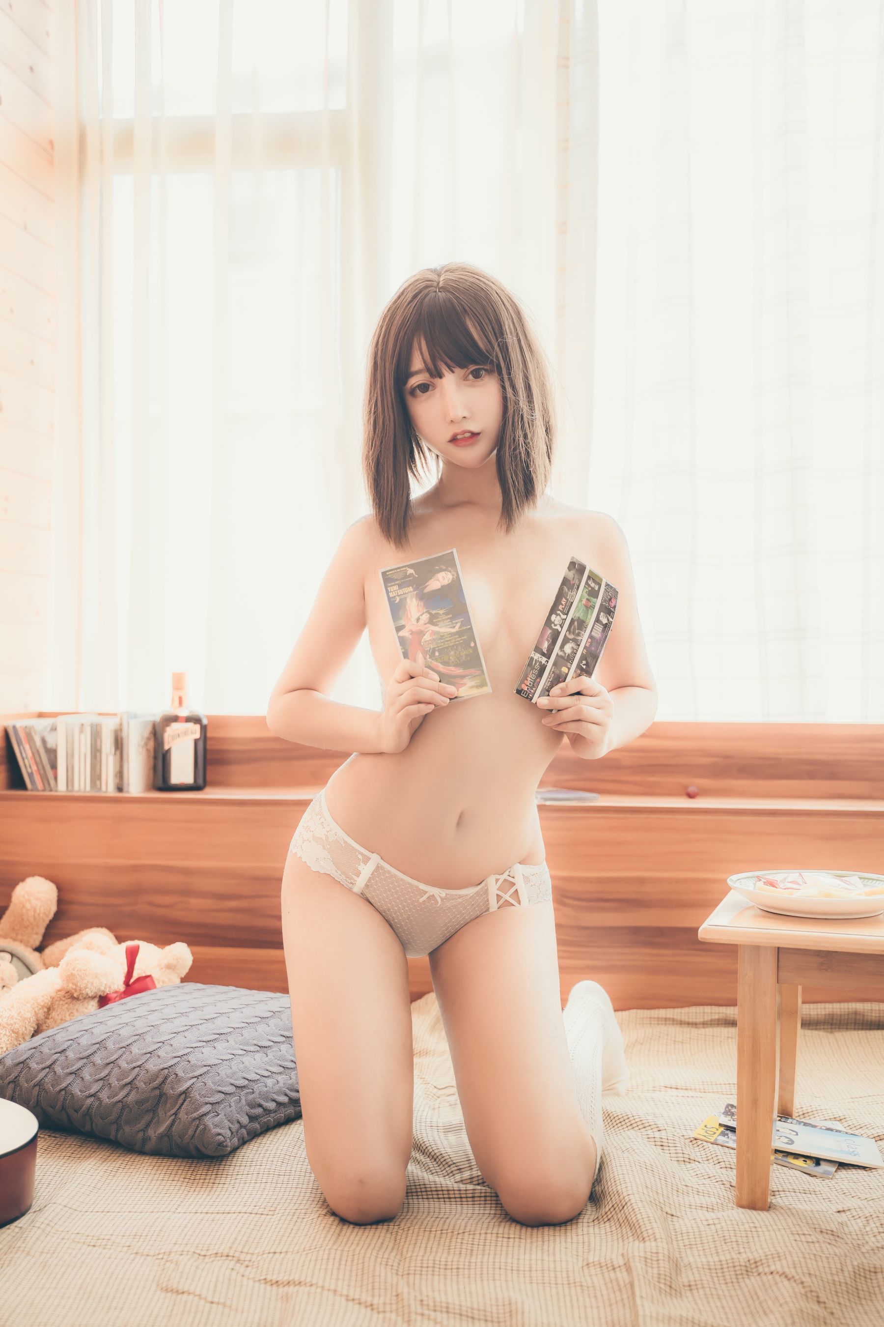 斗鱼米线线sama写真 复古性感-图30