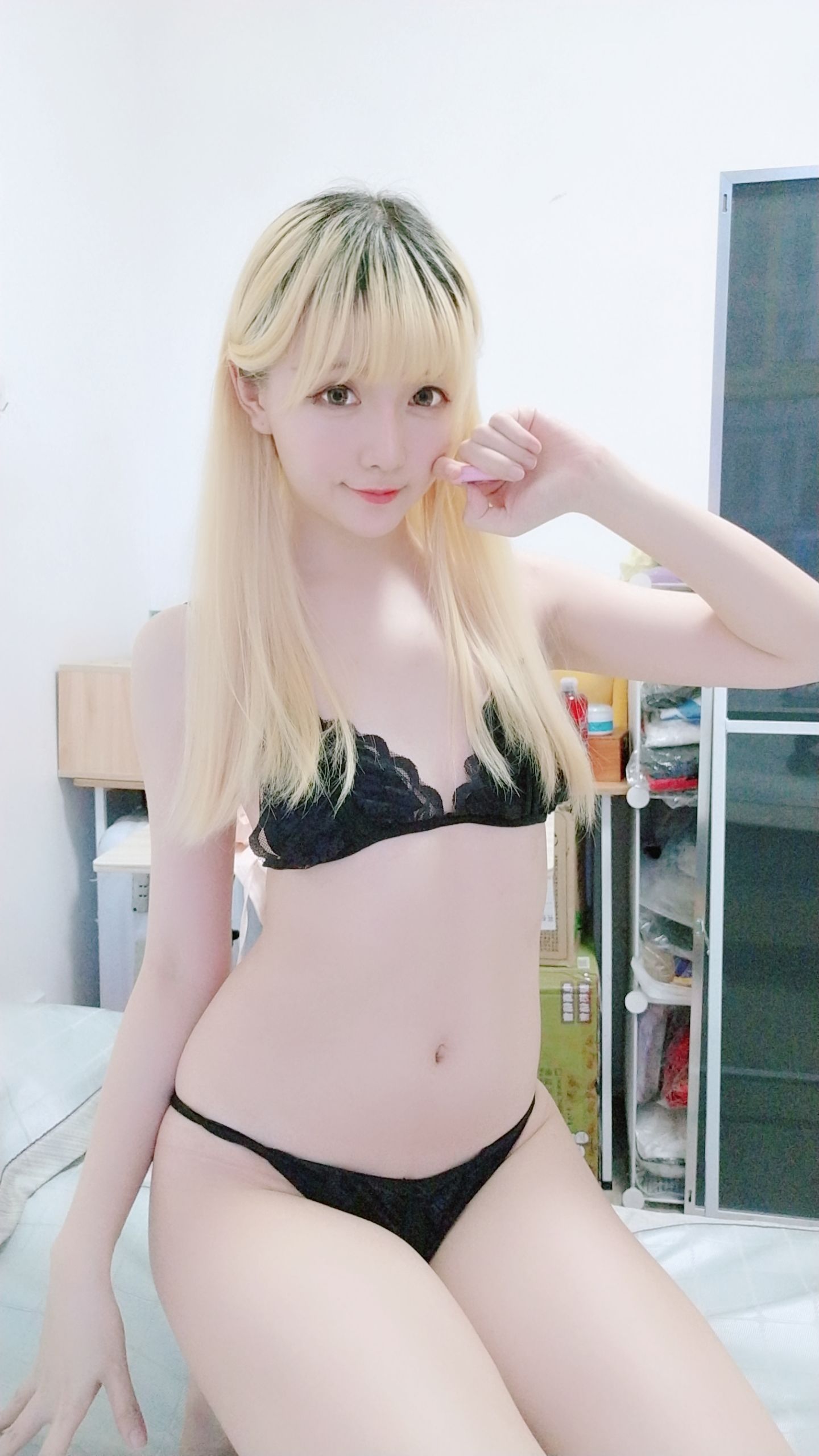 Coser小姐姐星之迟迟 黑制服-图2