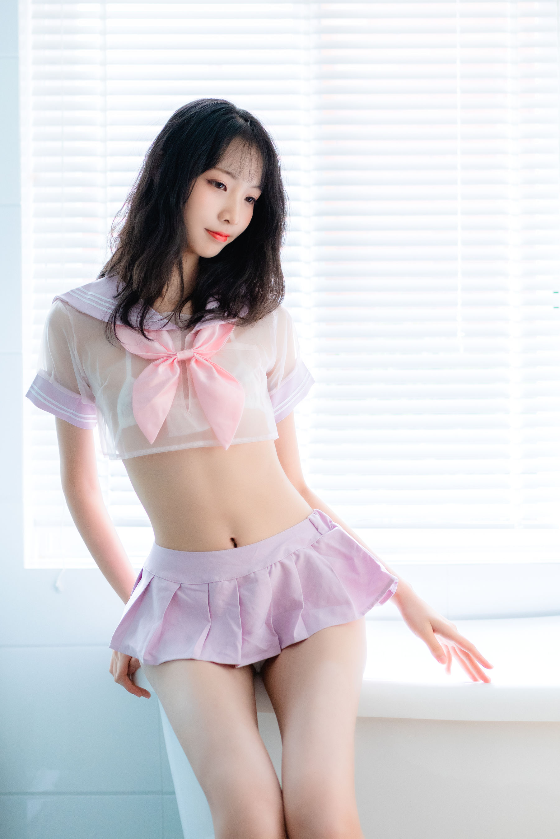 清纯妹子西瓜 私房浴缸-图0