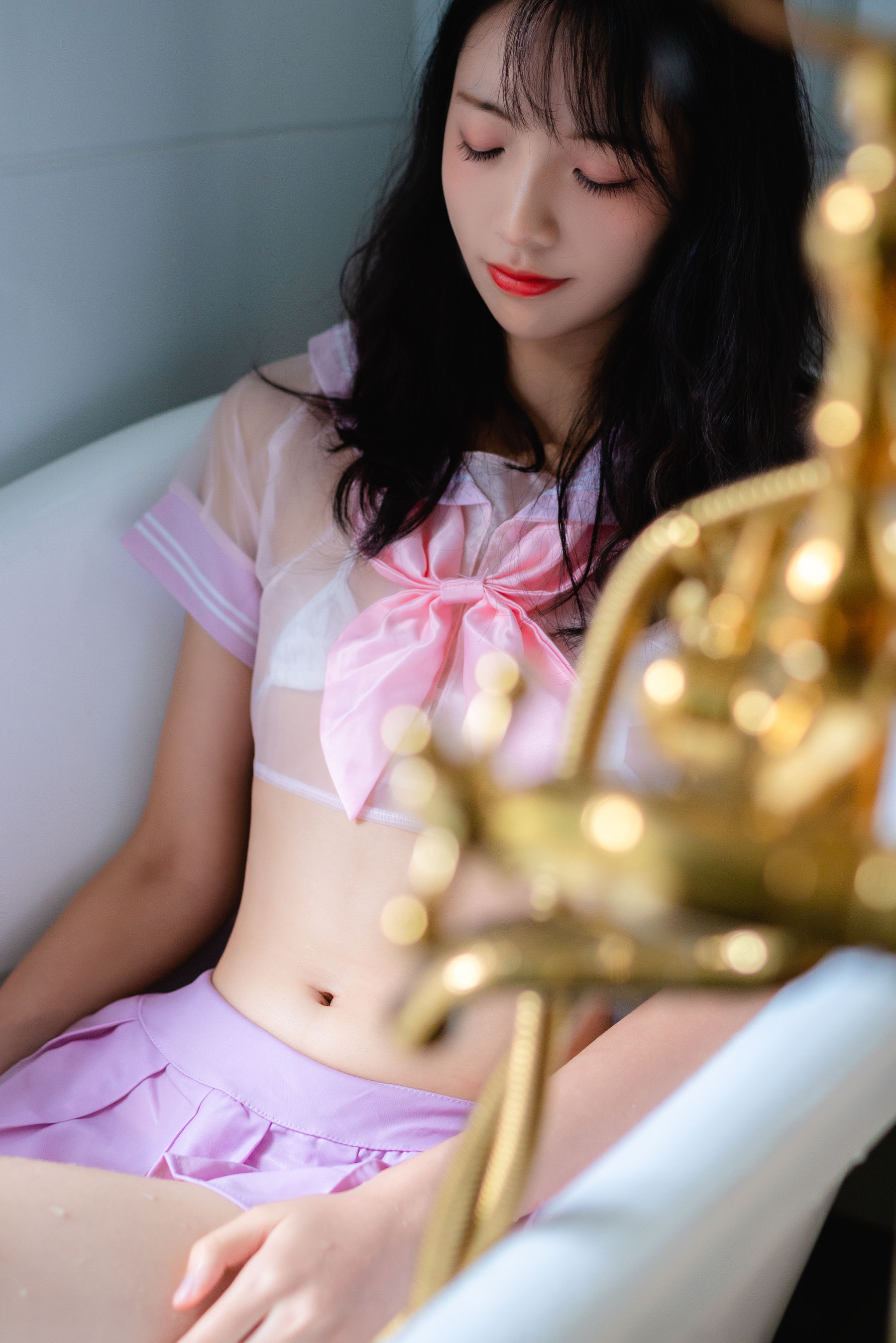 清纯妹子西瓜 私房浴缸-图21
