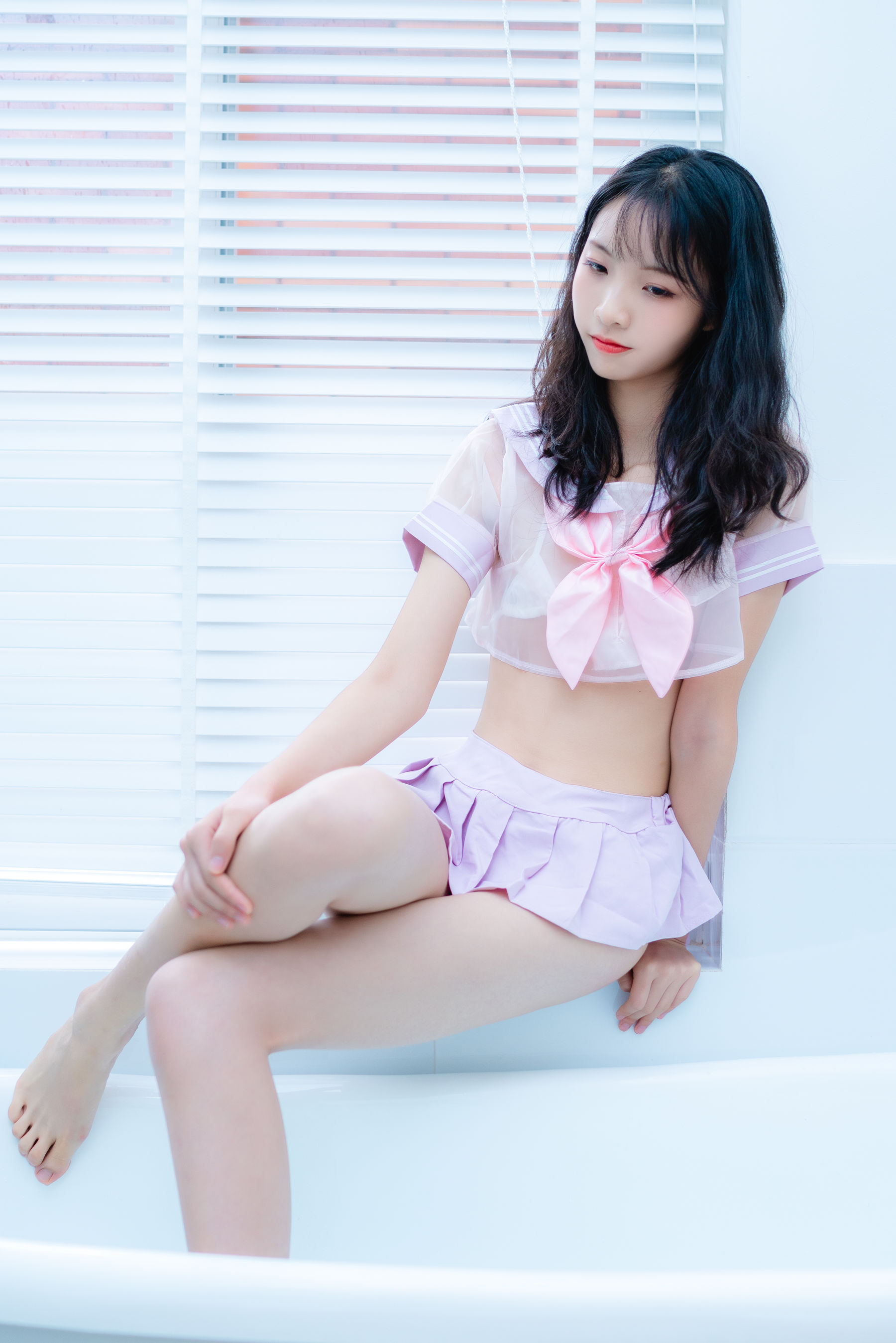 清纯妹子西瓜 私房浴缸-图6