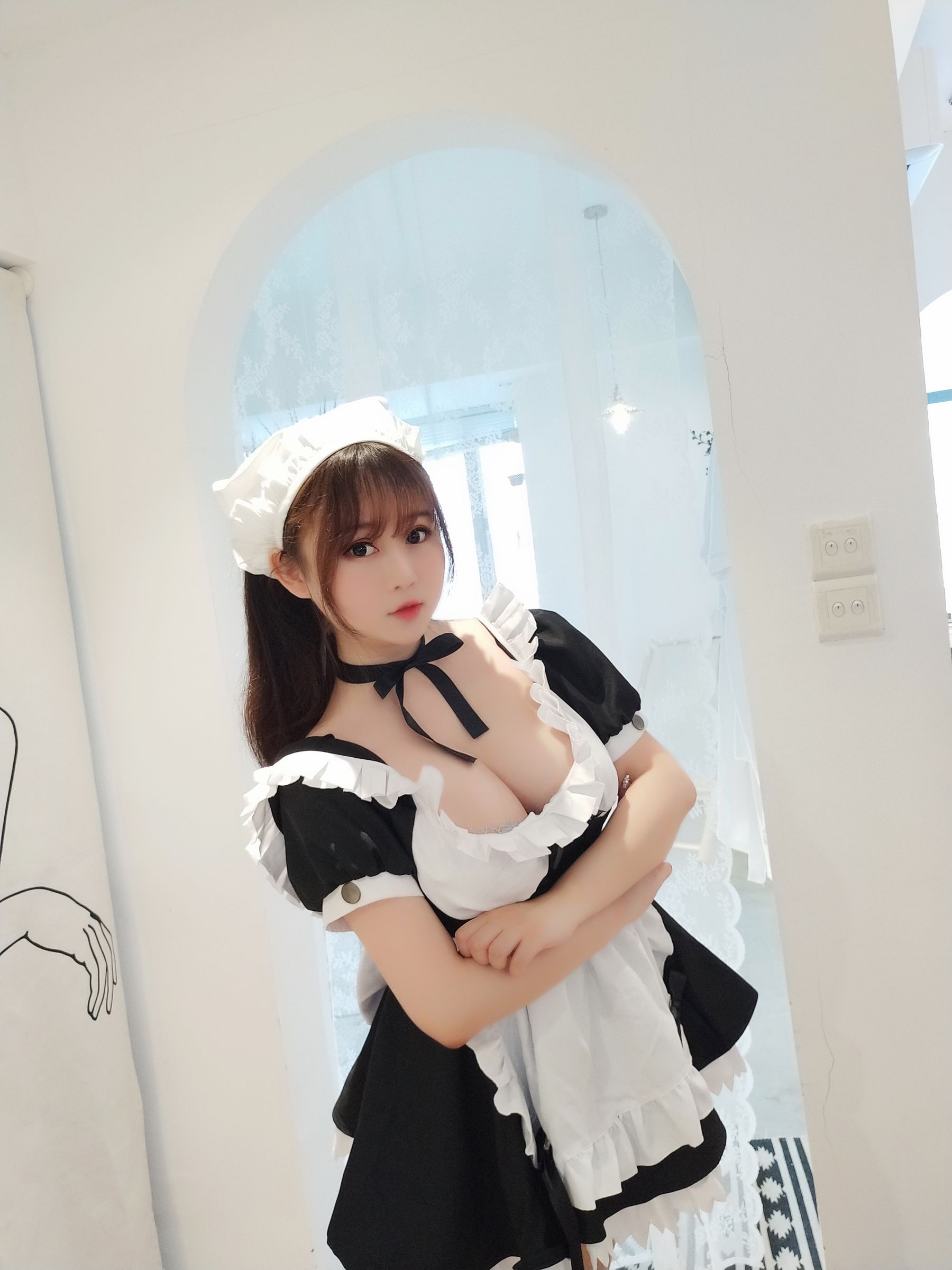 蜜桃少女是依酱呀 女仆2.0-图6