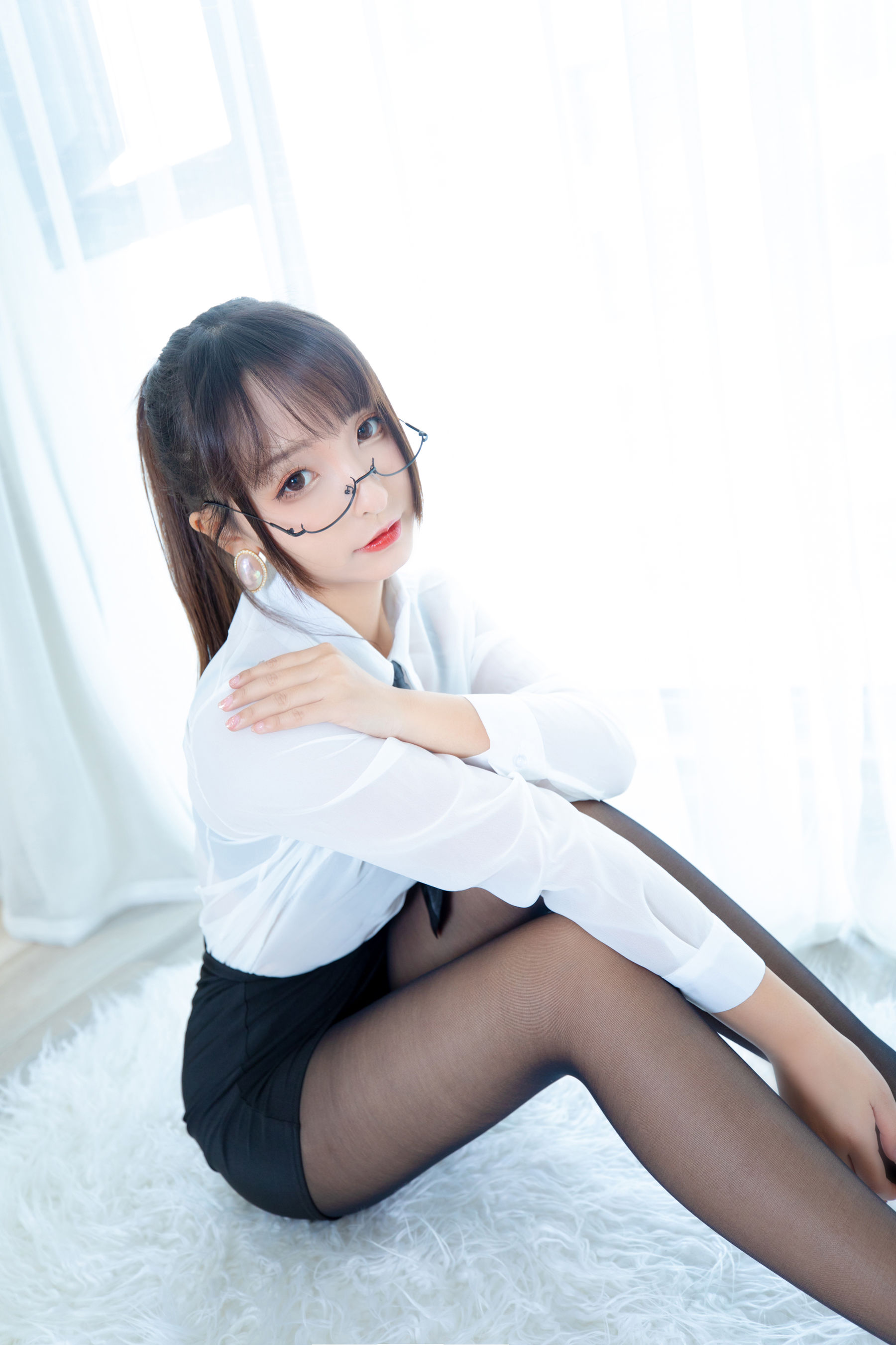 萝莉神楽板真冬 ホワイトオフィス-图11
