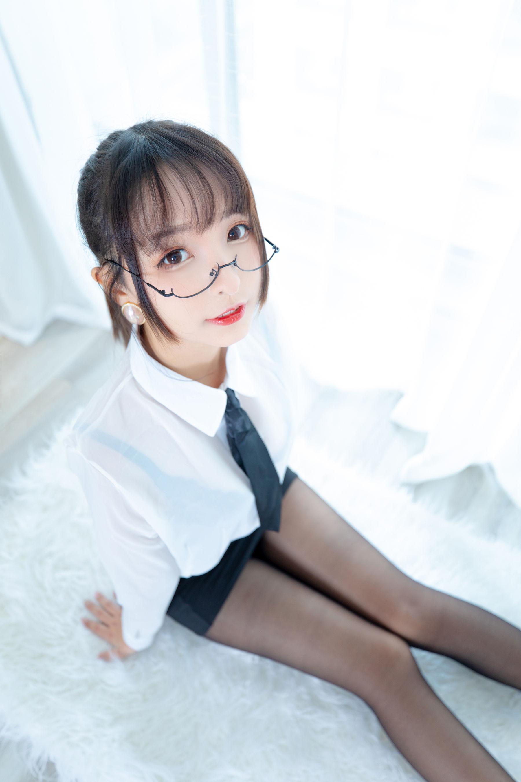 萝莉神楽板真冬 ホワイトオフィス-图14