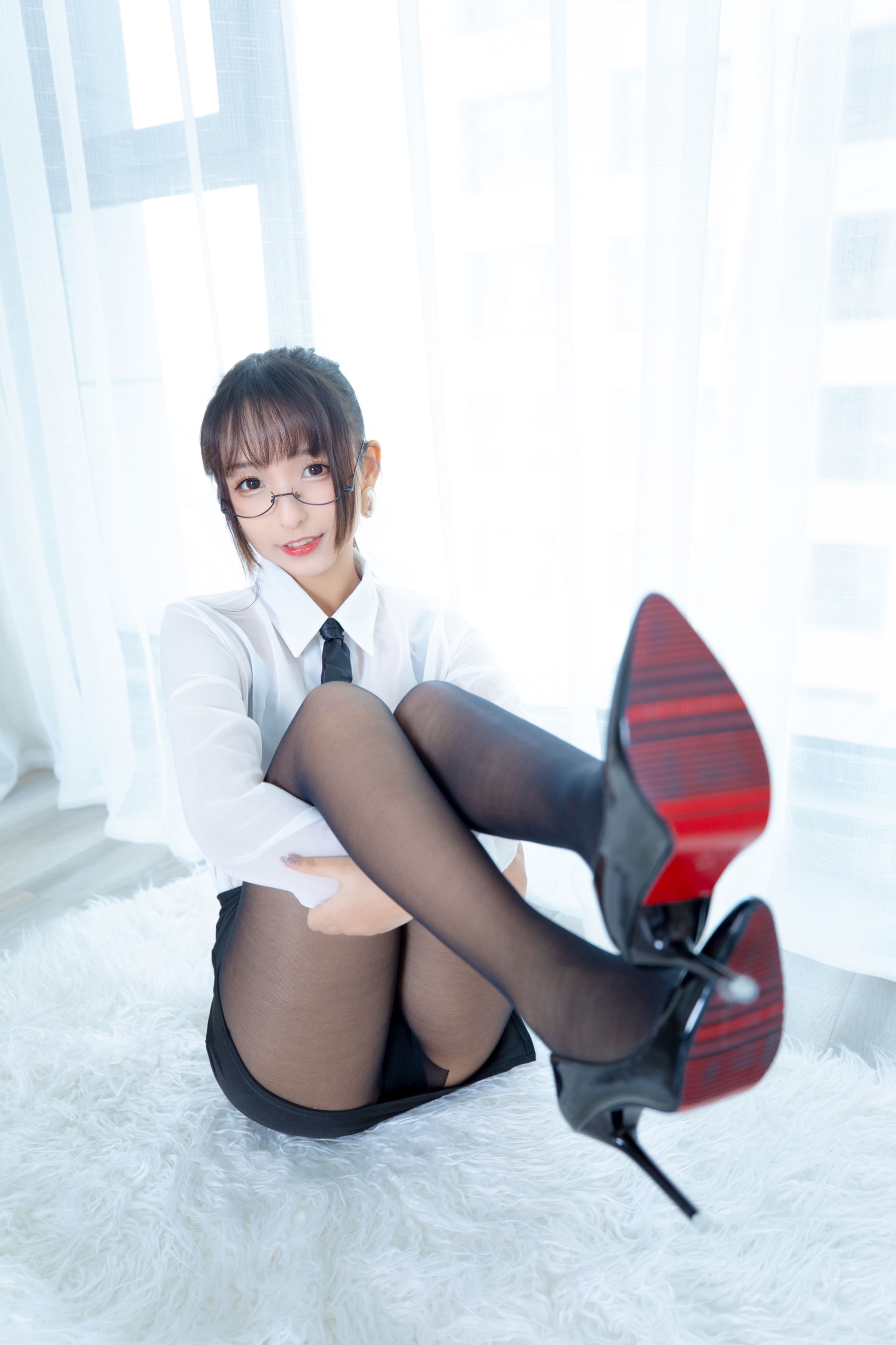 萝莉神楽板真冬 ホワイトオフィス-图28