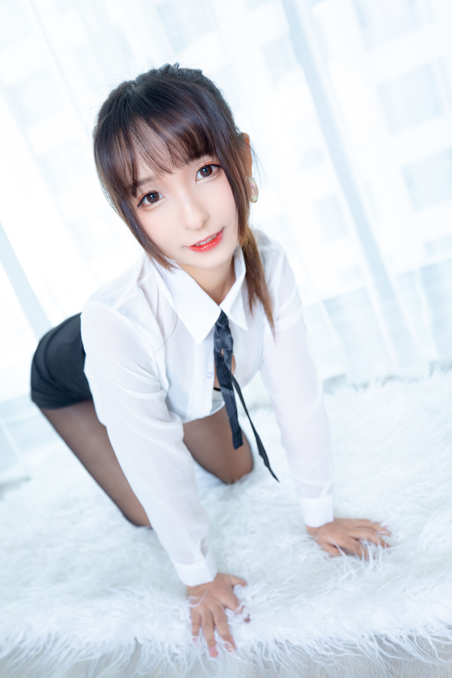 萝莉神楽板真冬 ホワイトオフィス-图34