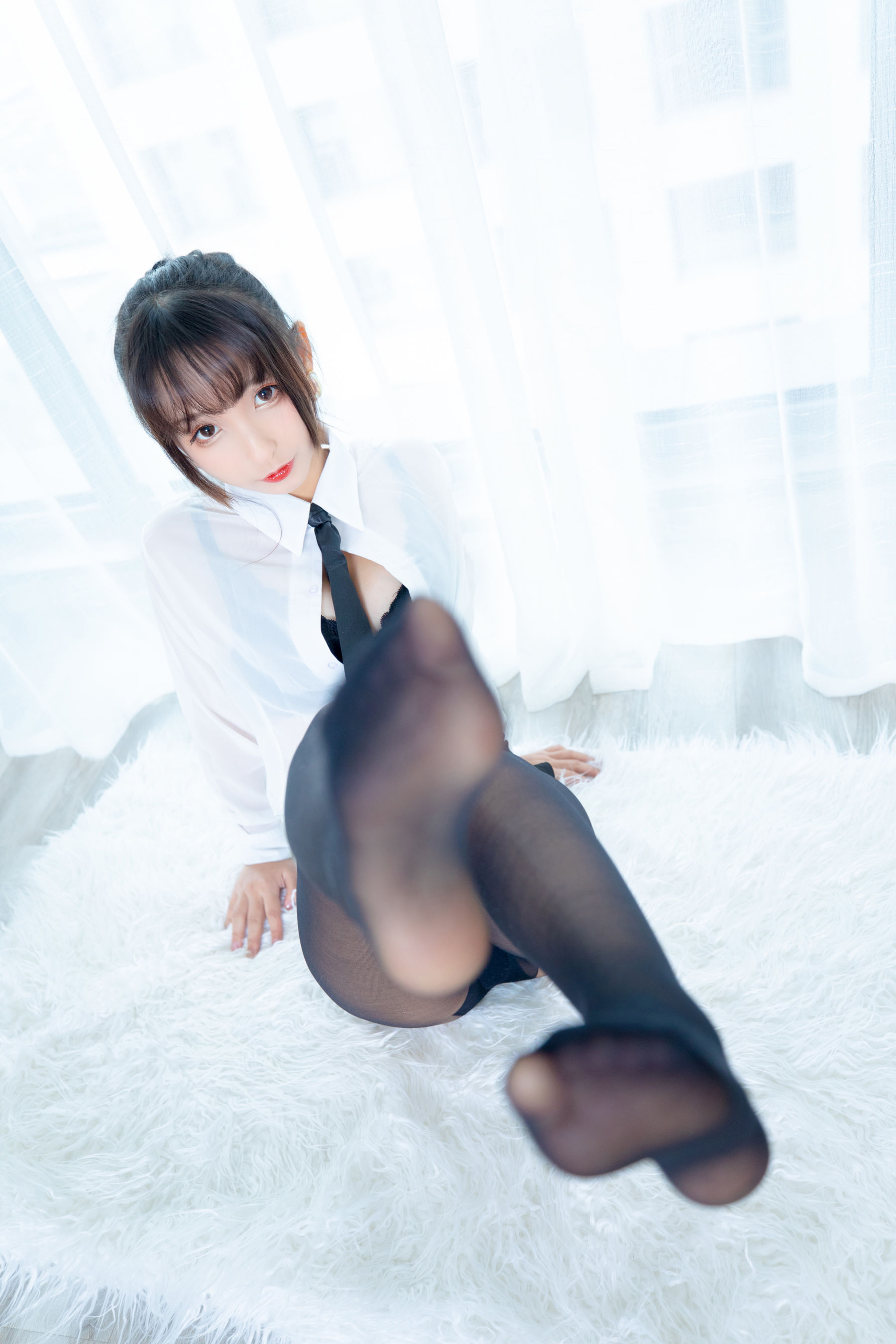 萝莉神楽板真冬 ホワイトオフィス-图36
