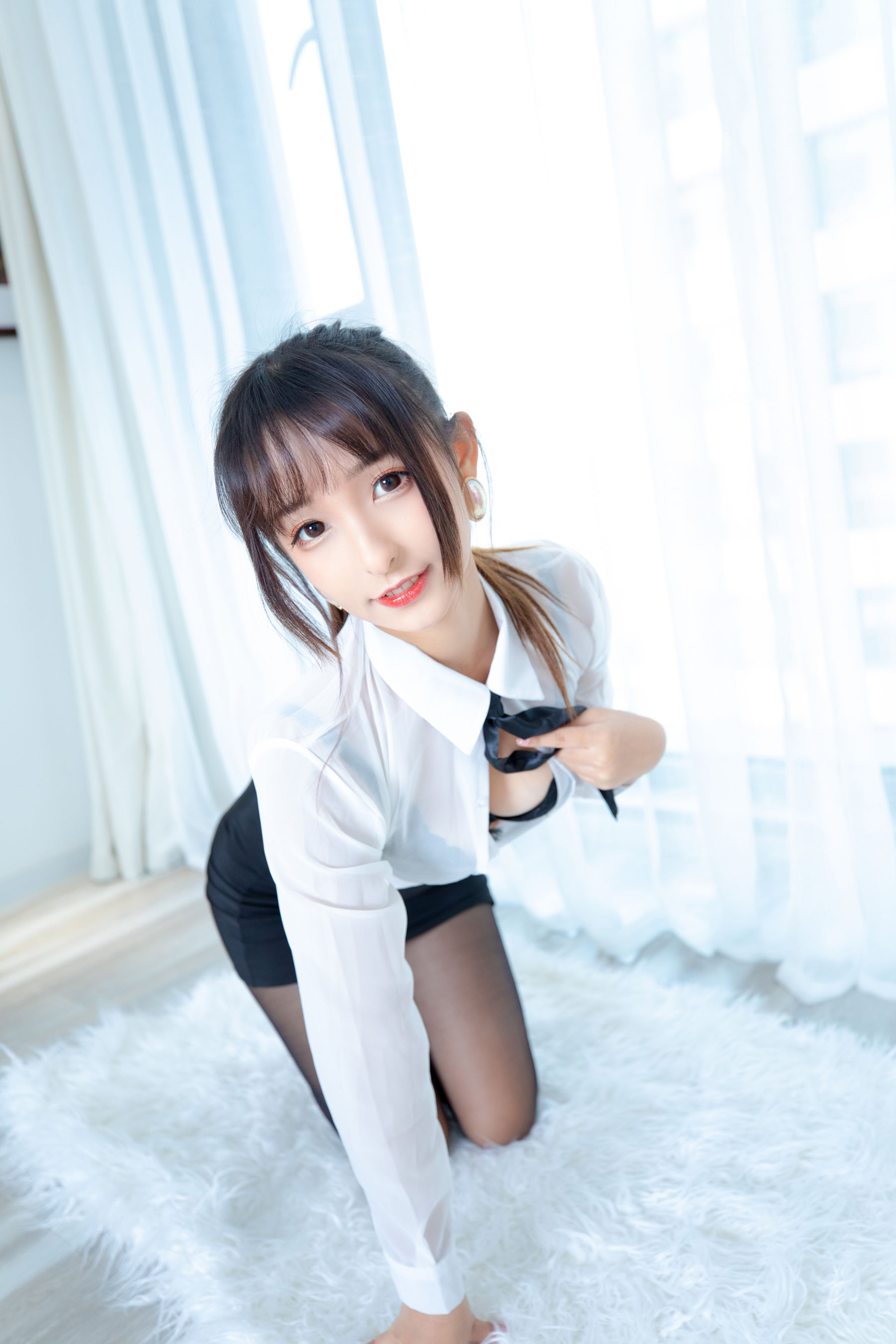 萝莉神楽板真冬 ホワイトオフィス-图58
