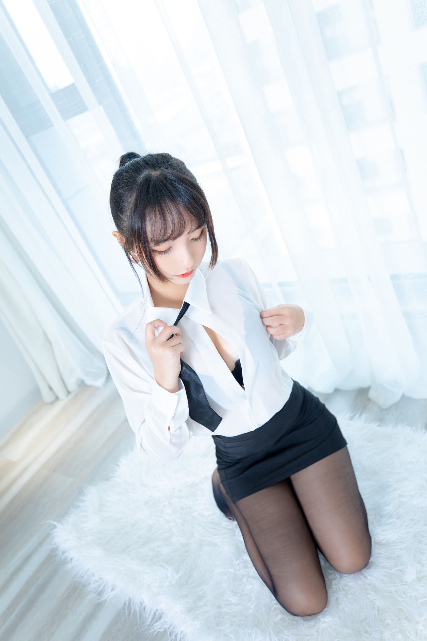 萝莉神楽板真冬 ホワイトオフィス-图59