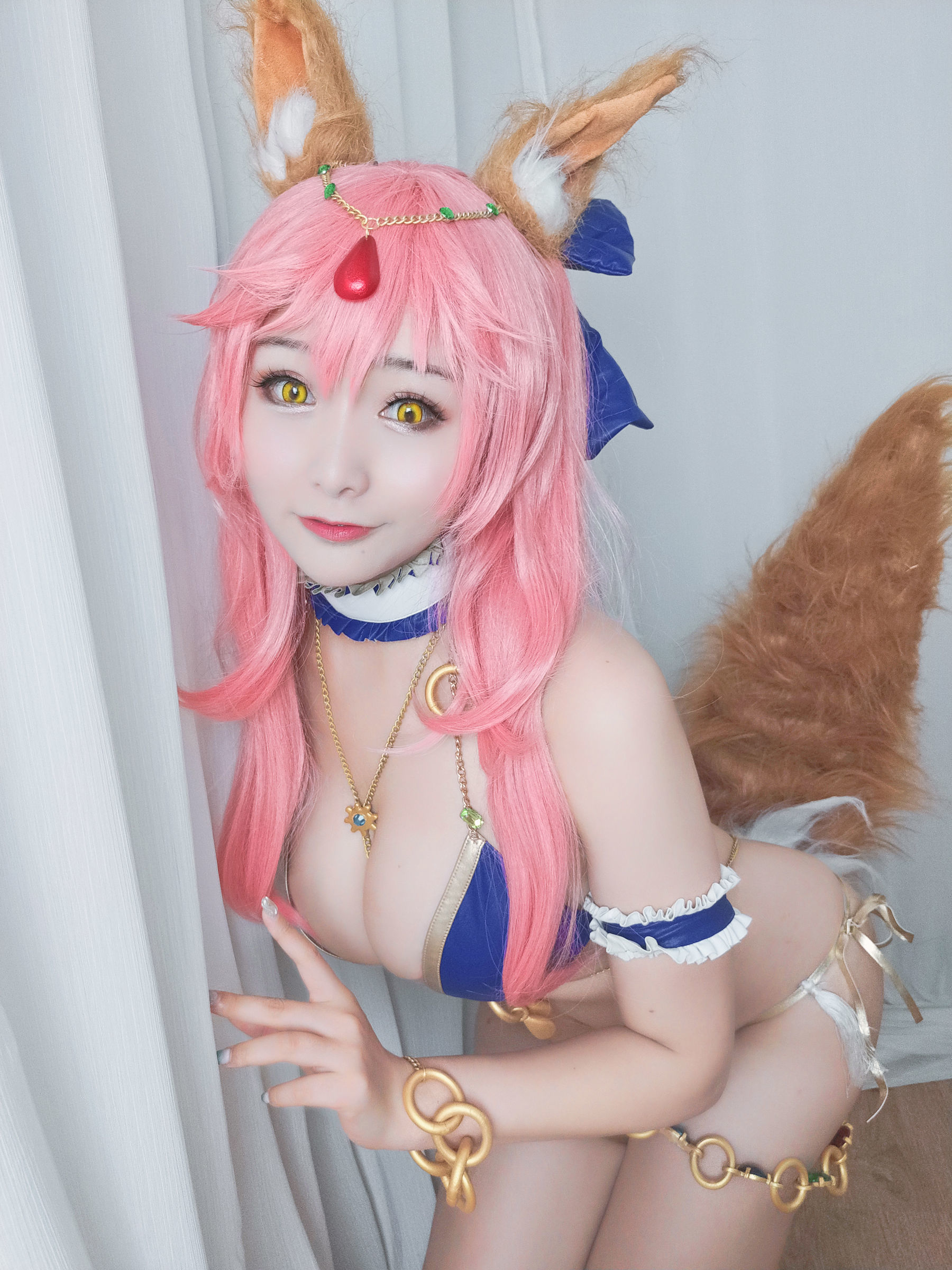 性感Coser三刀刀Miido 玉藻前-图11