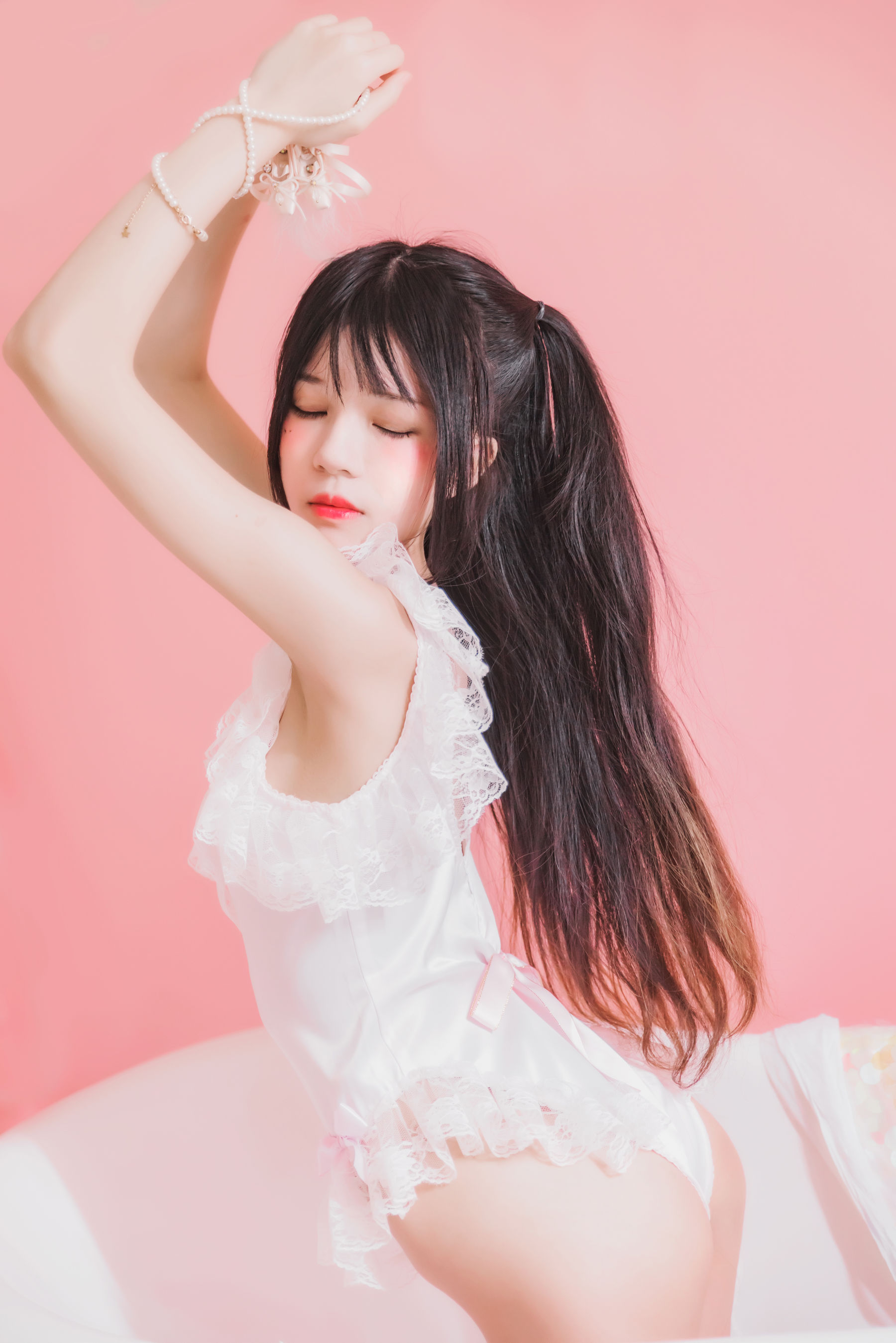 桜桃喵 冬眠系列 粉色浴缸-图20