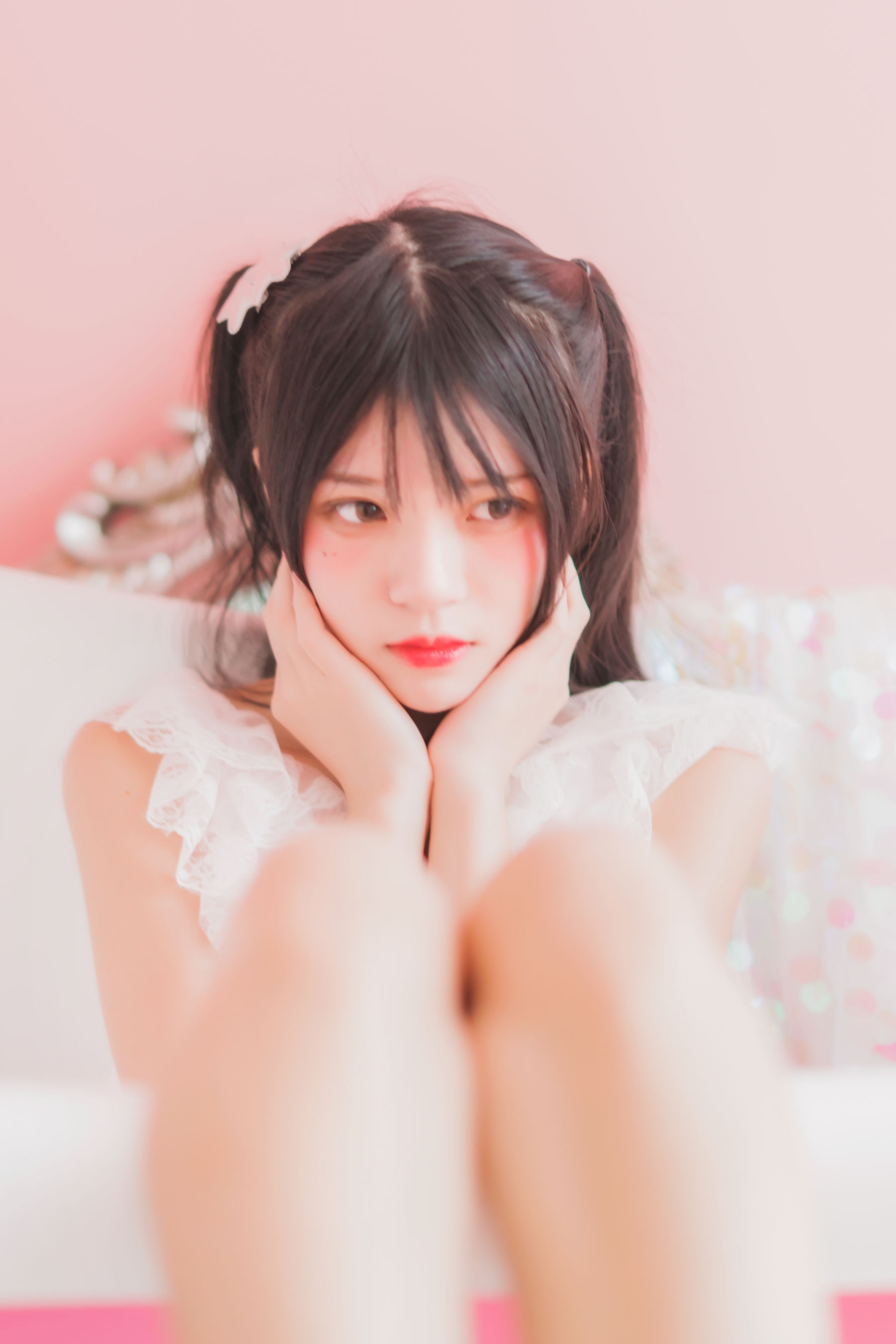 桜桃喵 冬眠系列 粉色浴缸-图30