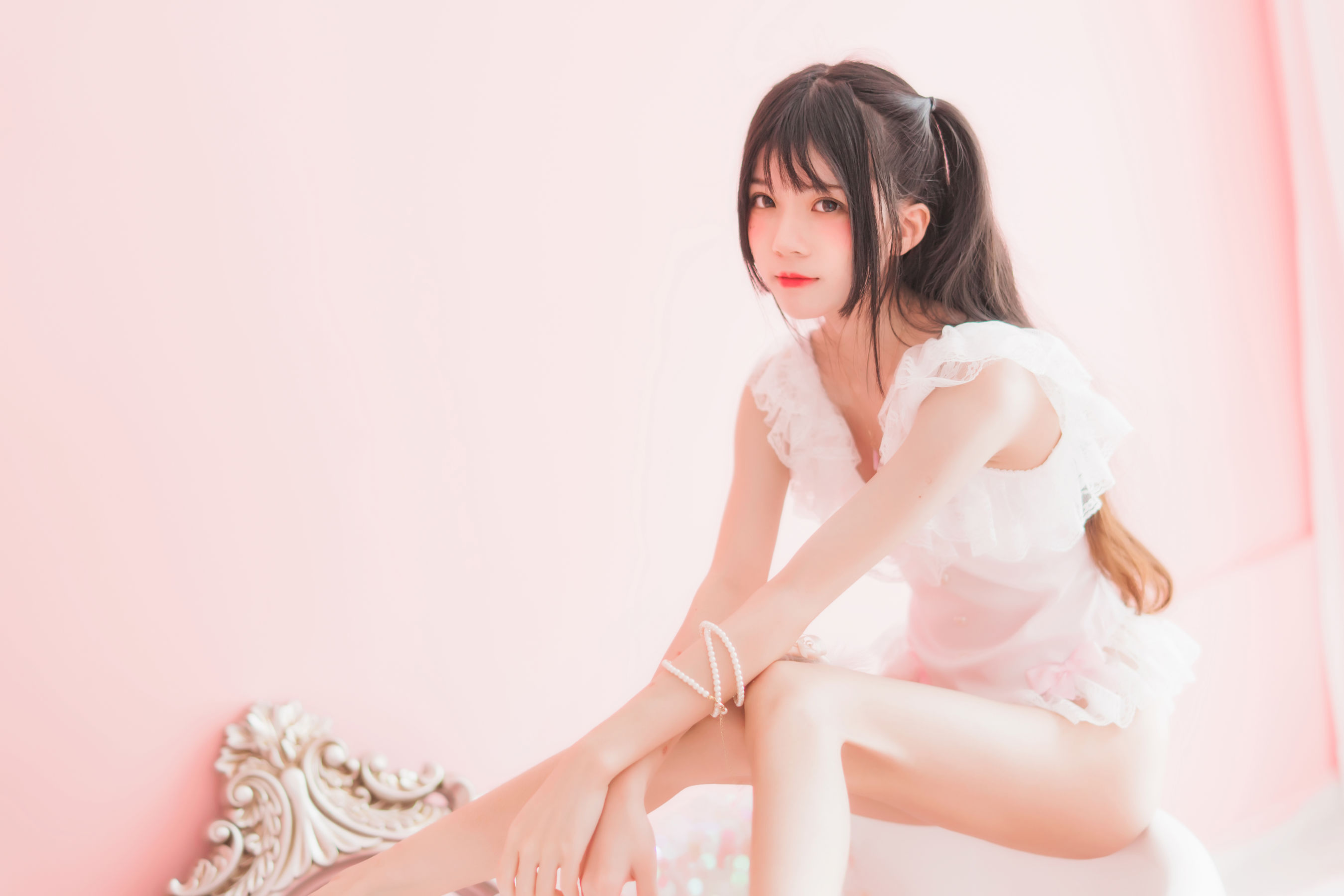 桜桃喵 冬眠系列 粉色浴缸-图39
