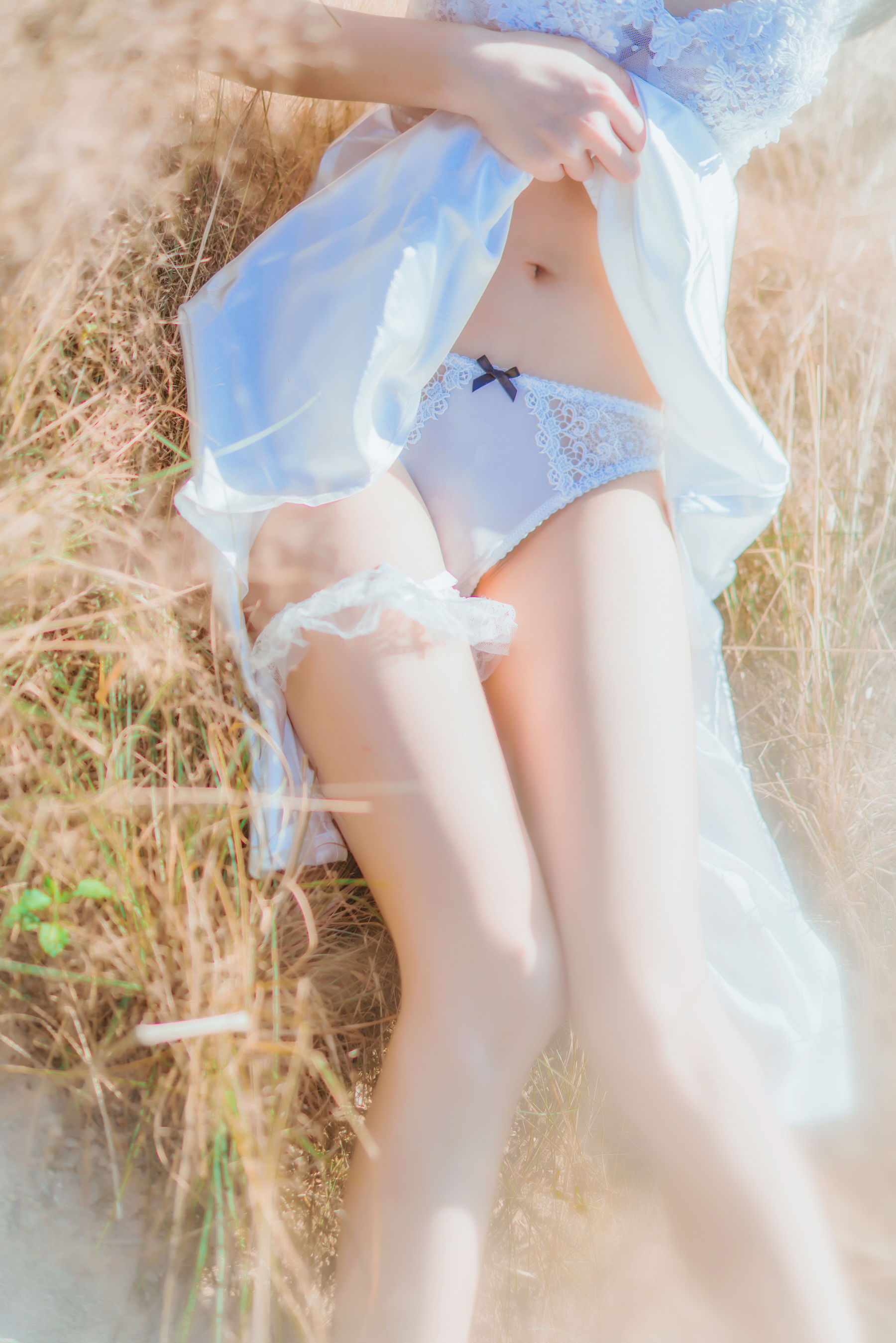 桜桃喵 原野上的浪漫-图19