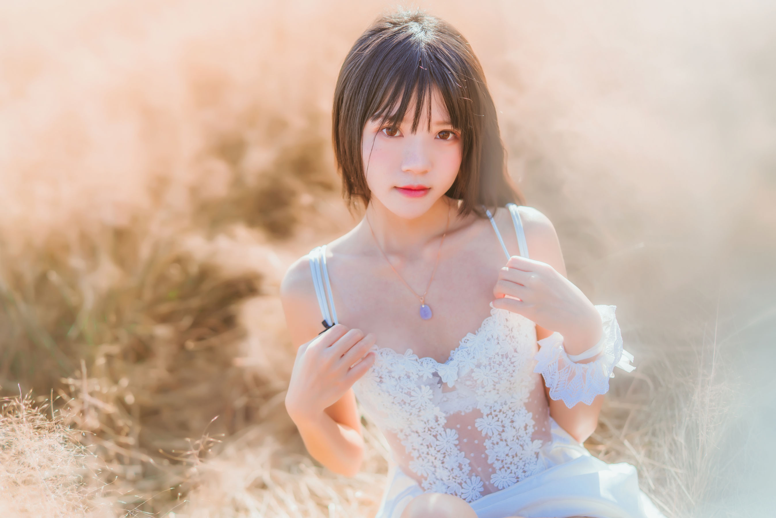 桜桃喵 原野上的浪漫-图41