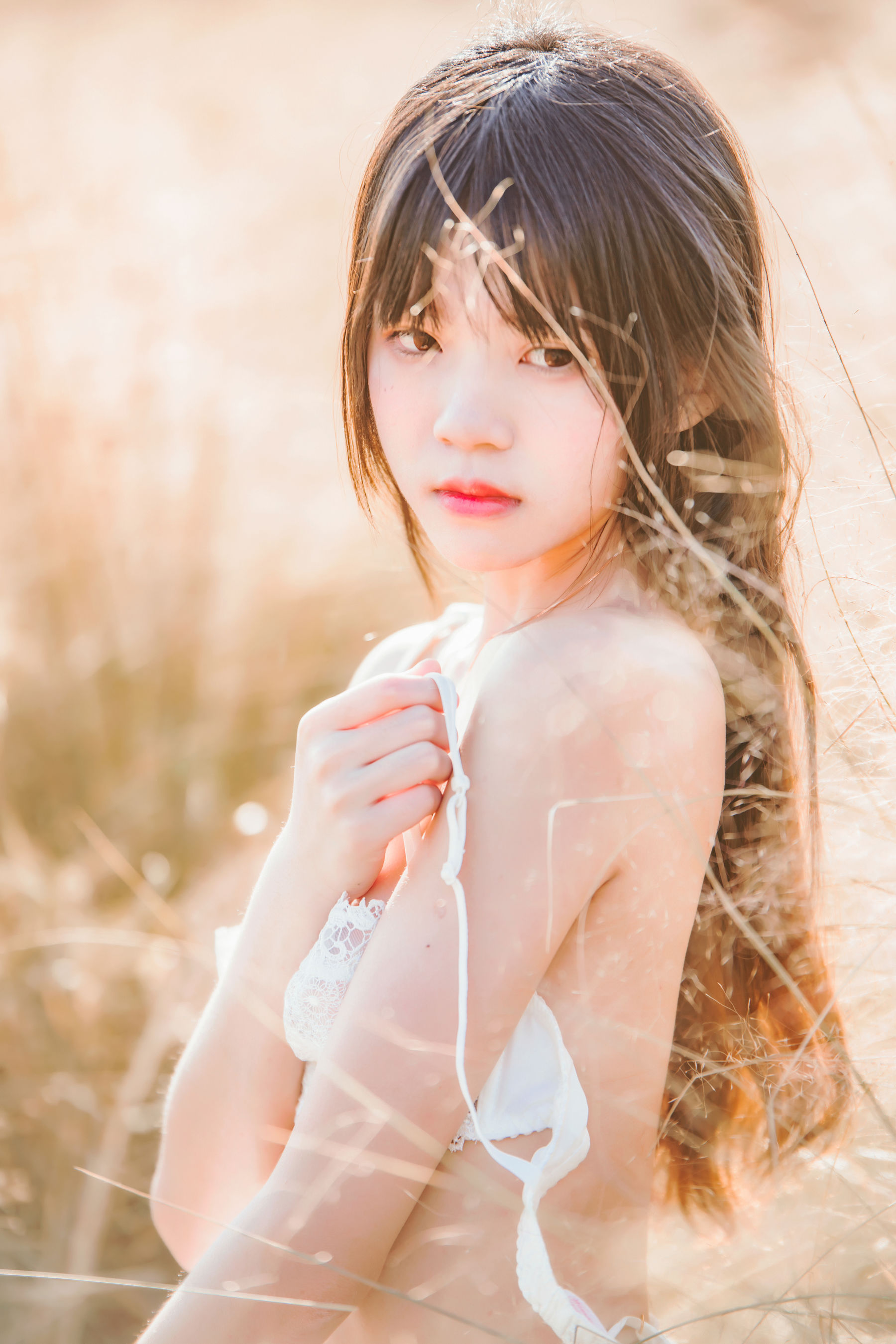 桜桃喵 原野上的浪漫-图47