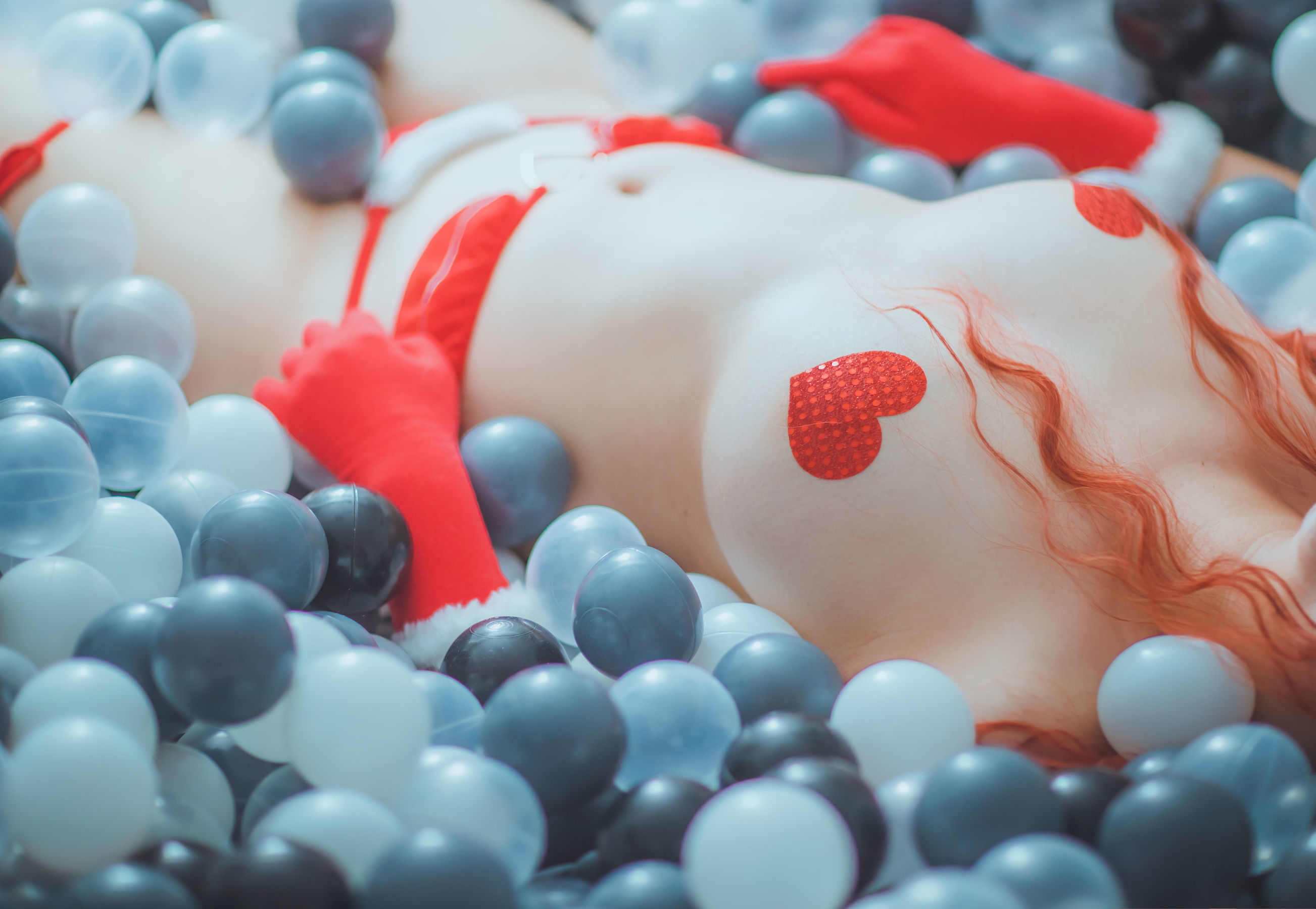 甜糖大魔王g&妖时雨harukaze 圣诞恋歌双人麋鹿-图53