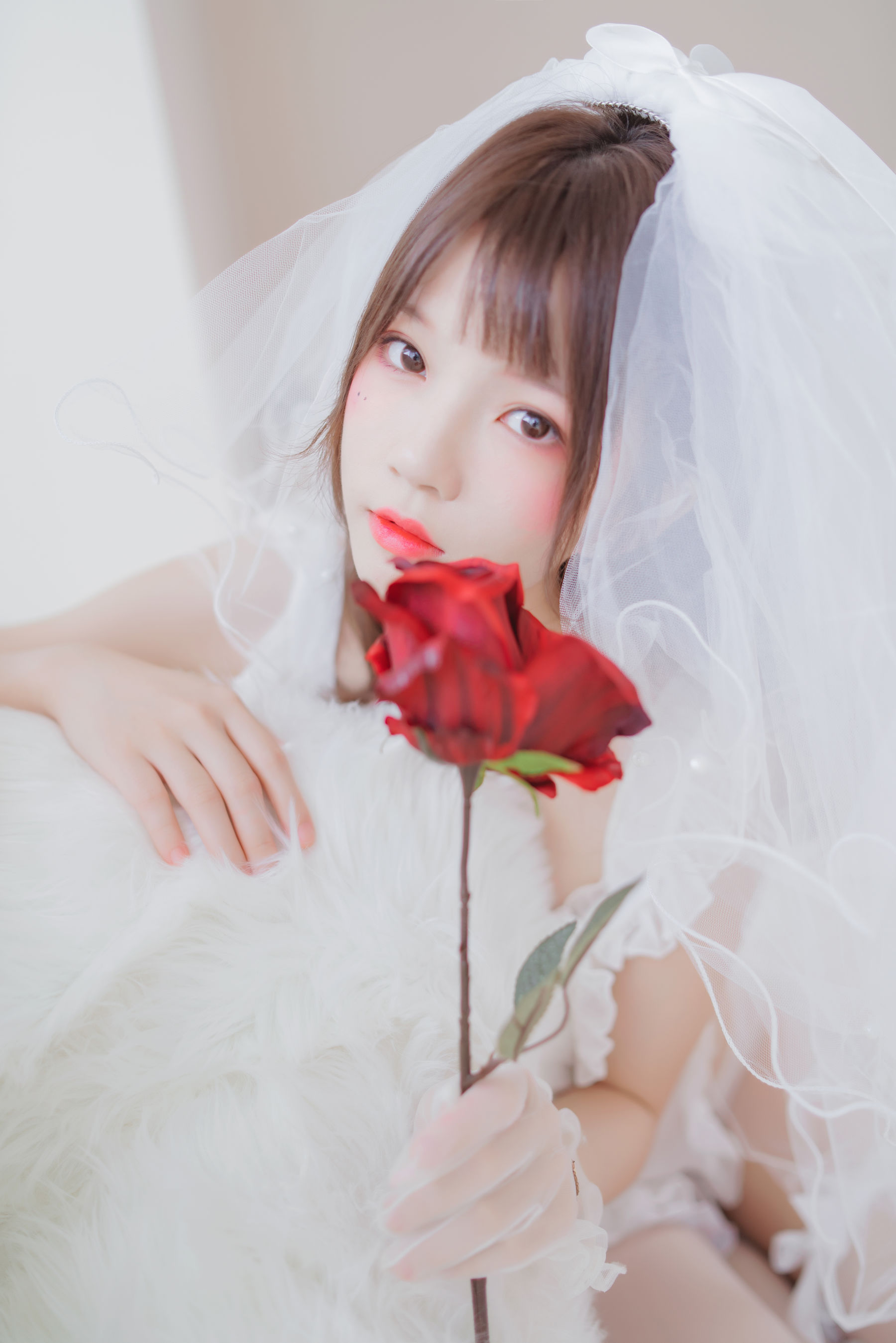 桜桃喵 轻纱02-图13