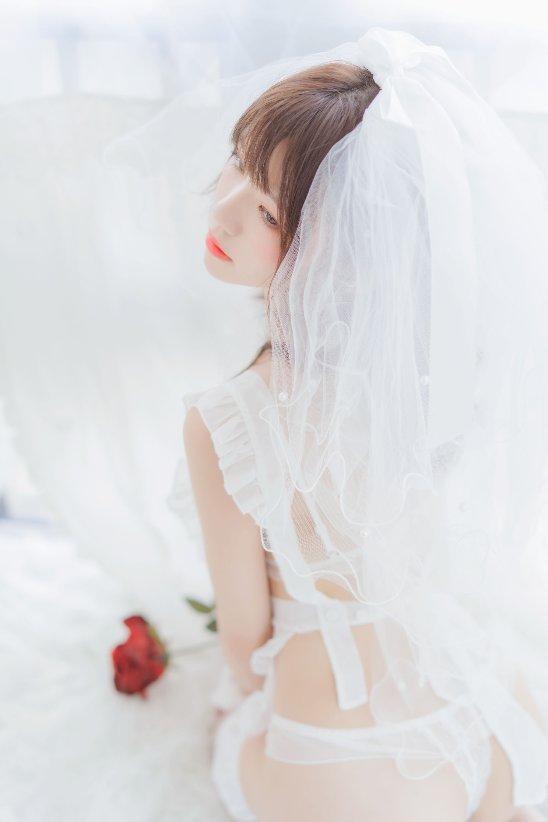 桜桃喵 轻纱02-图33