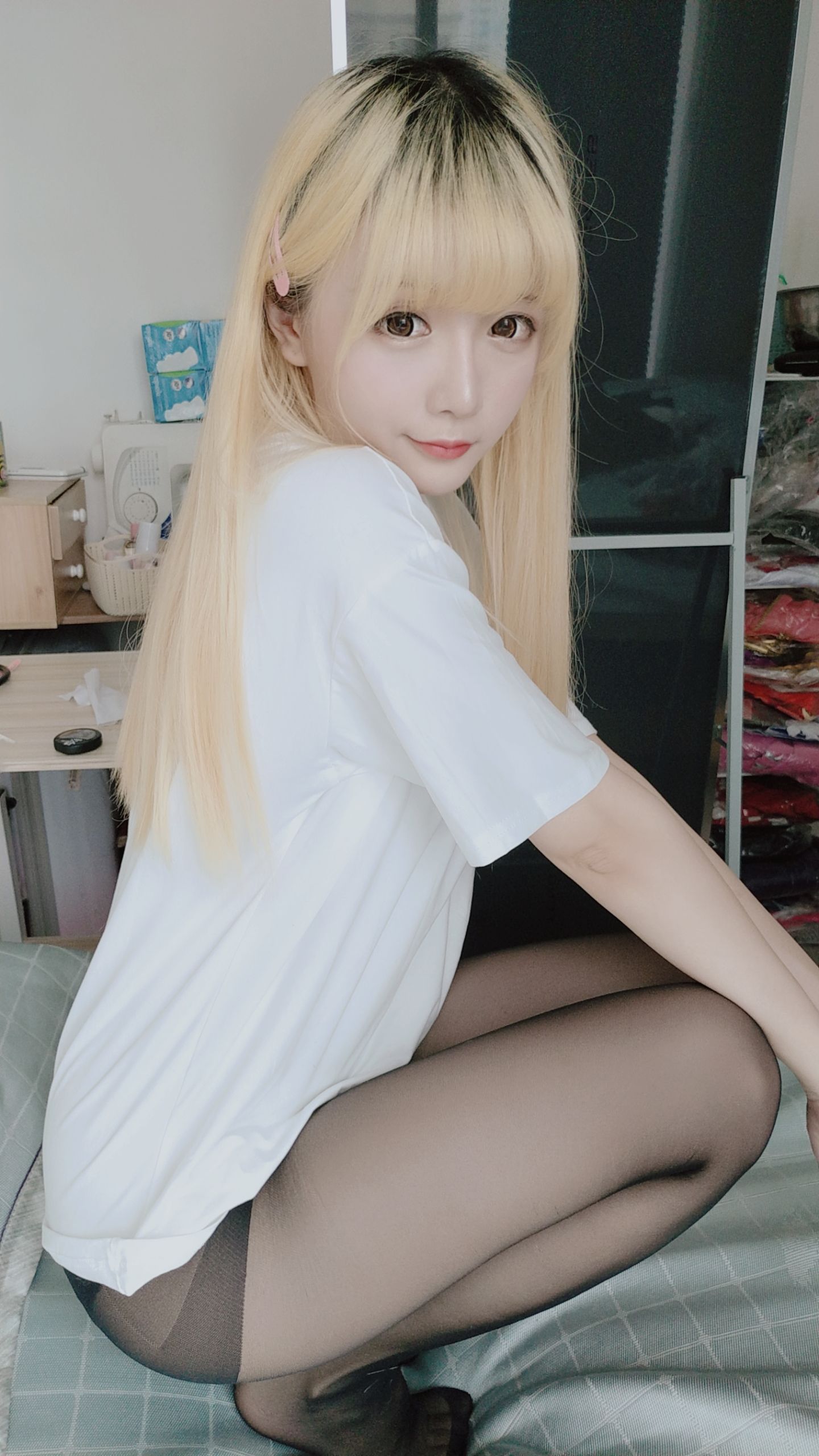 Coser小姐姐星之迟迟 白T恤-图15
