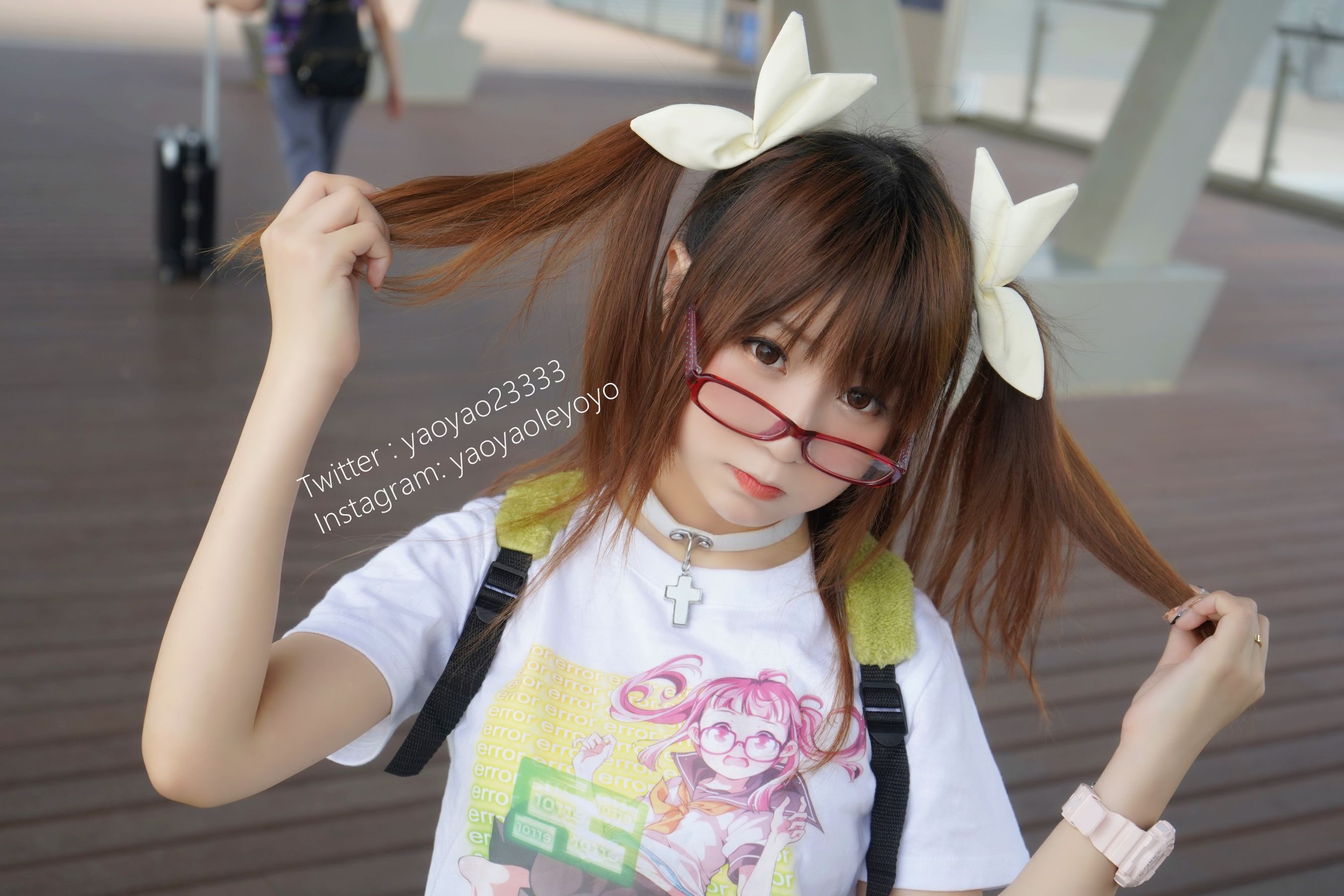 萌妹子Coser摇摇乐yoyo 裸足-图40