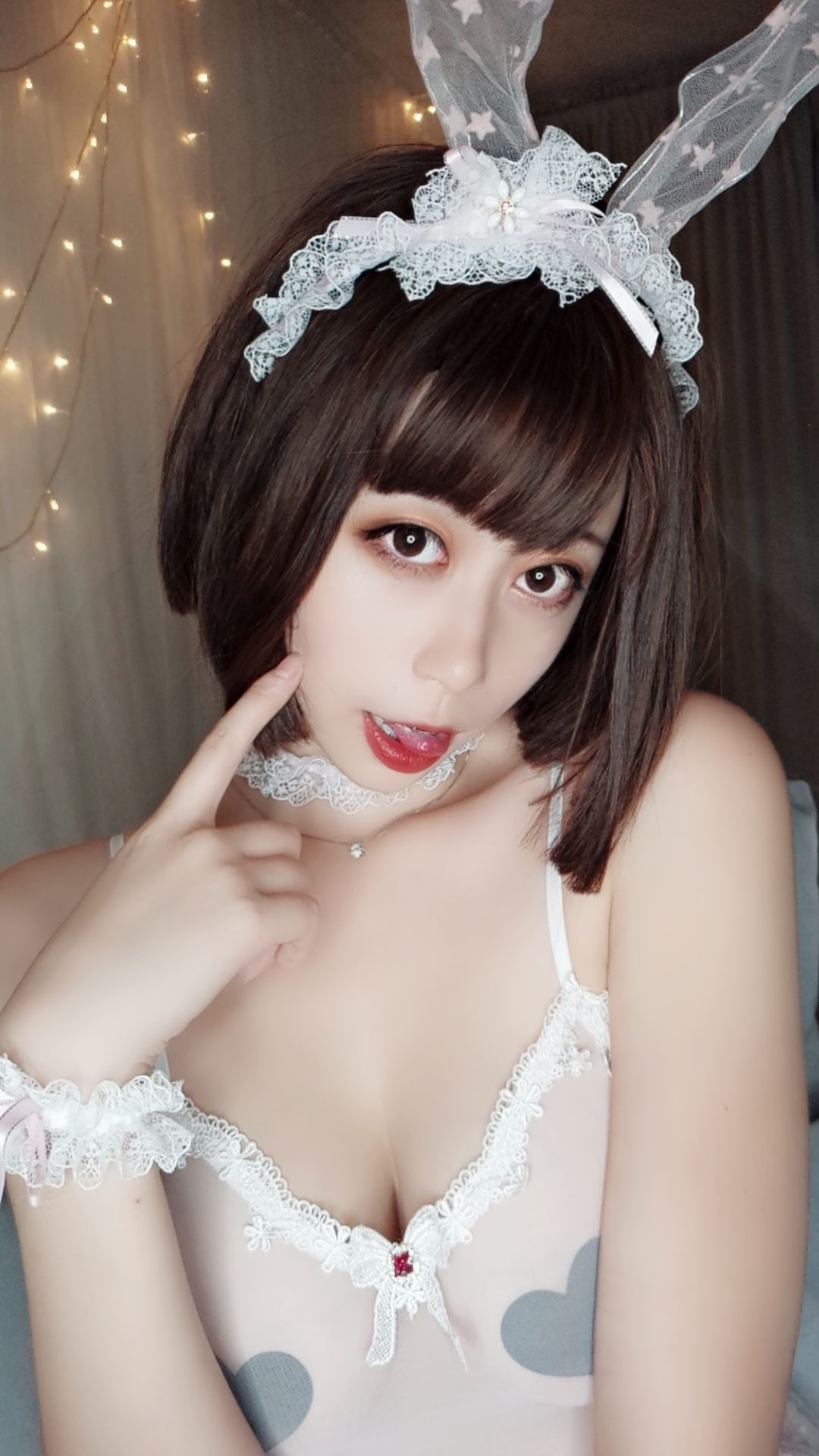 萌妹奈汐酱nice 透明女仆-图23