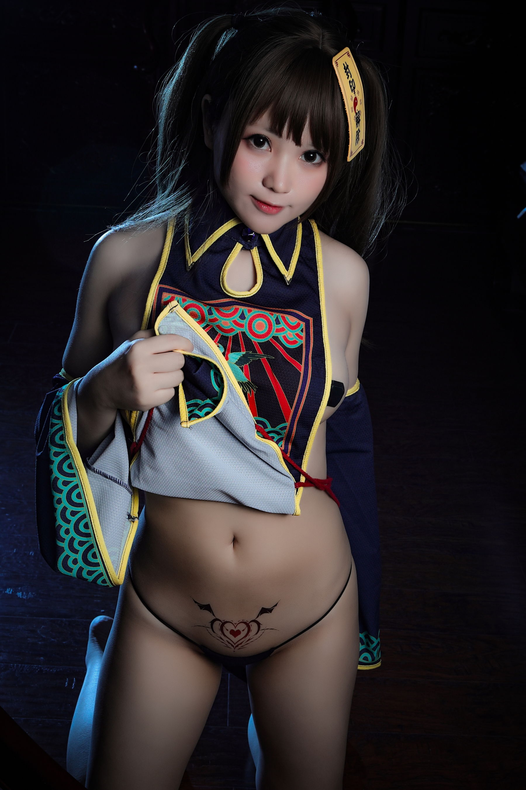 萌妹子Nyako喵子 旗袍本B-图88