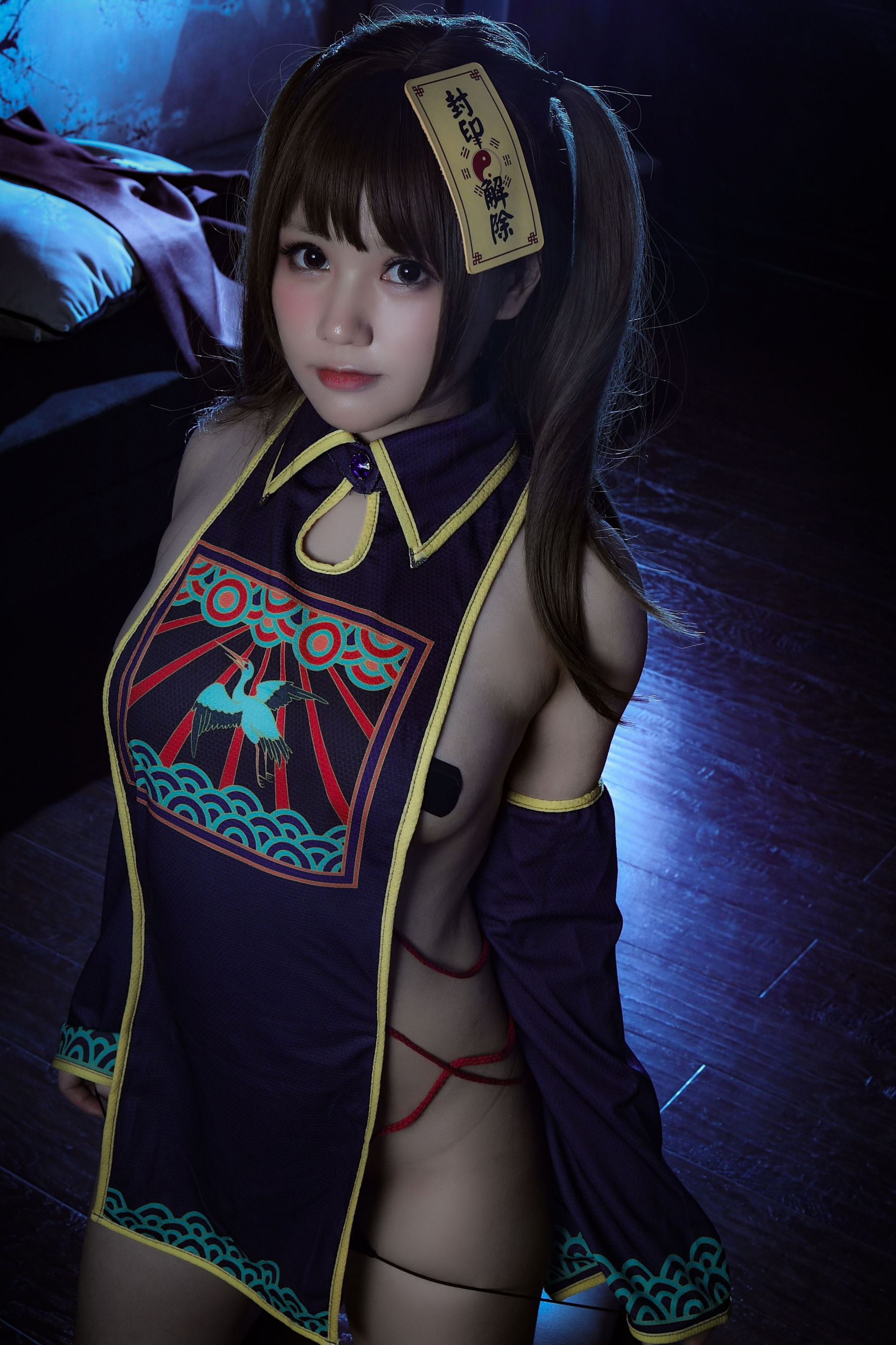 萌妹子Nyako喵子 旗袍本B-图92