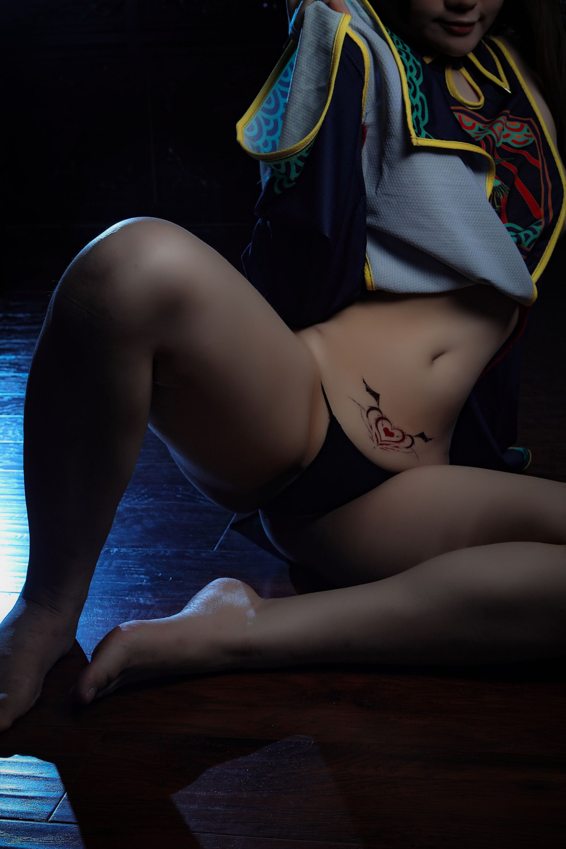 萌妹子Nyako喵子 旗袍本B-图95