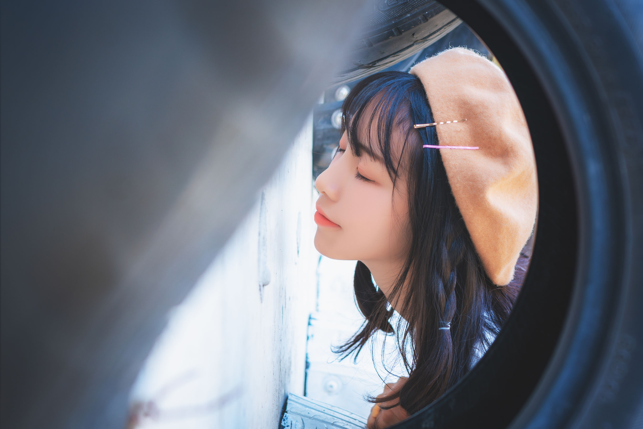 清纯妹子西瓜 白云森林-图15