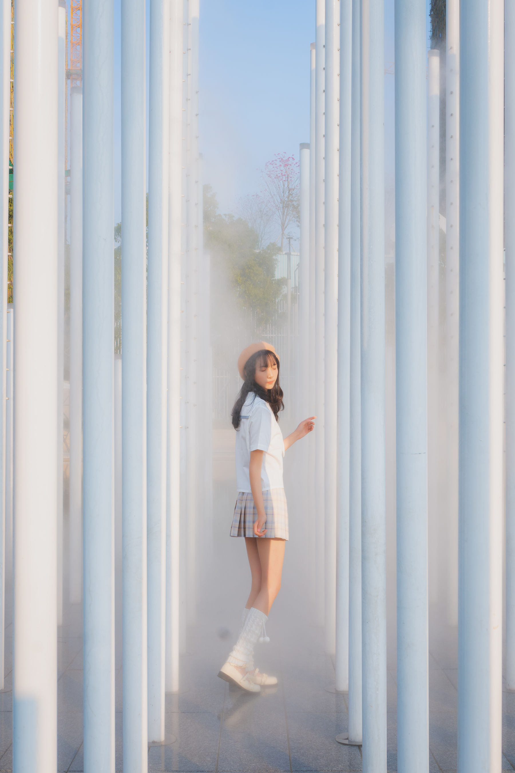 清纯妹子西瓜 白云森林-图32