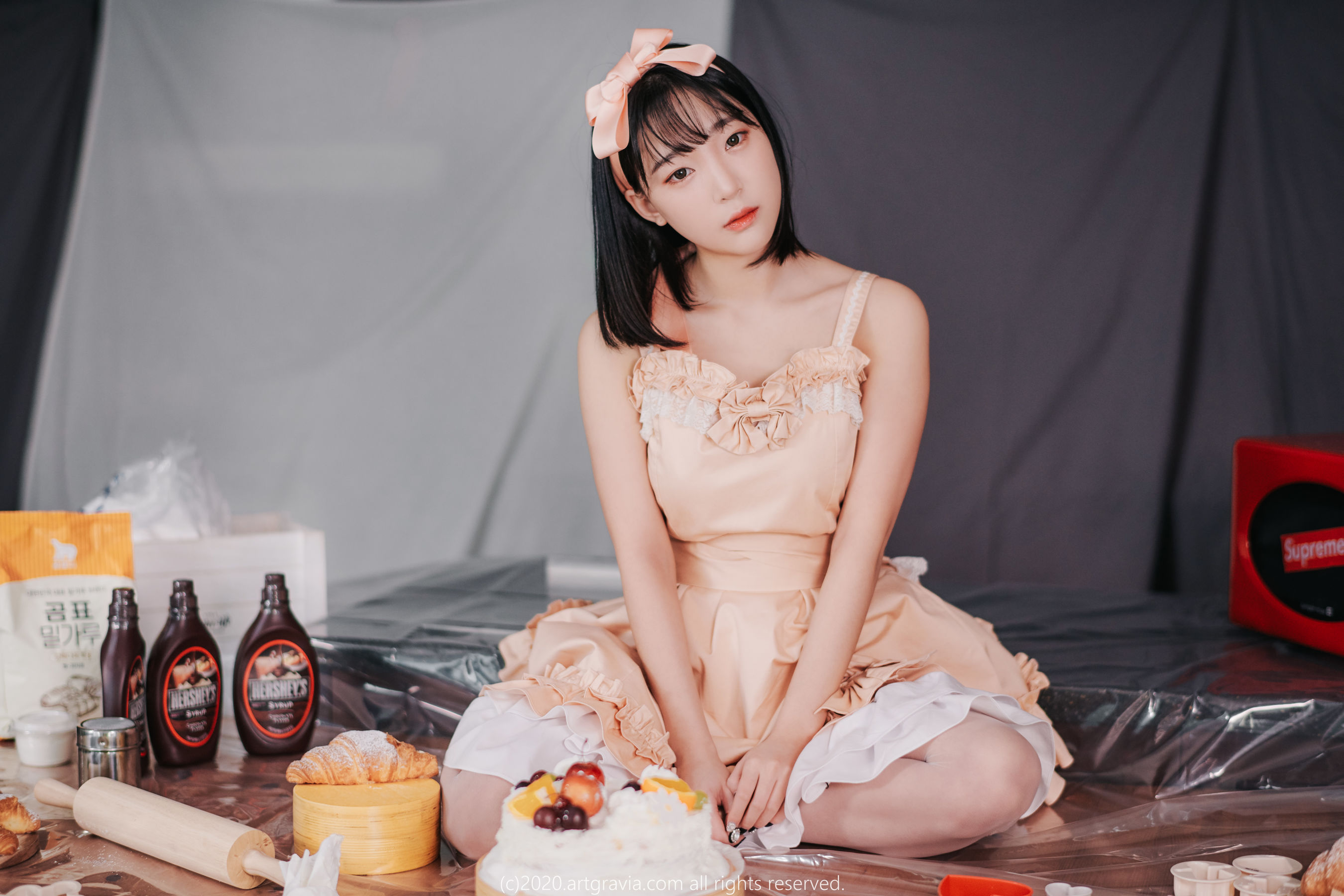 VOL.142 巨乳少女姜仁卿-图0