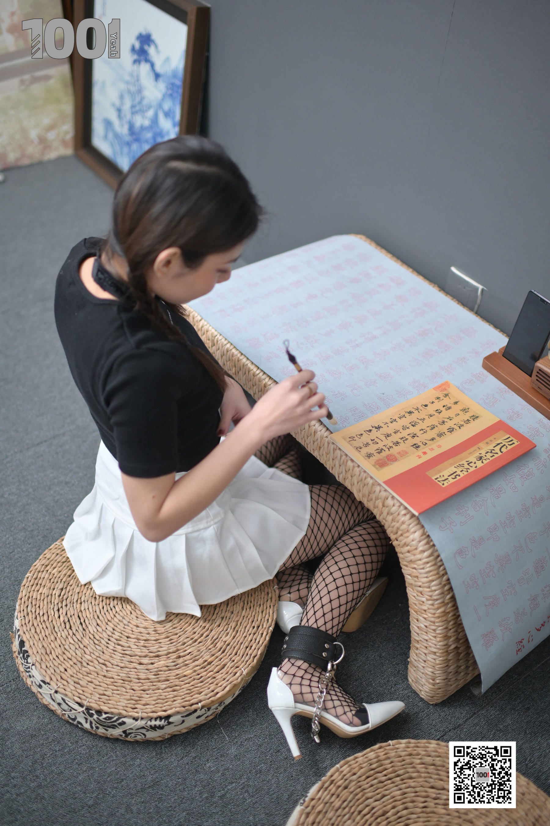 模特：真真《被囚禁在家里练字1》-图22