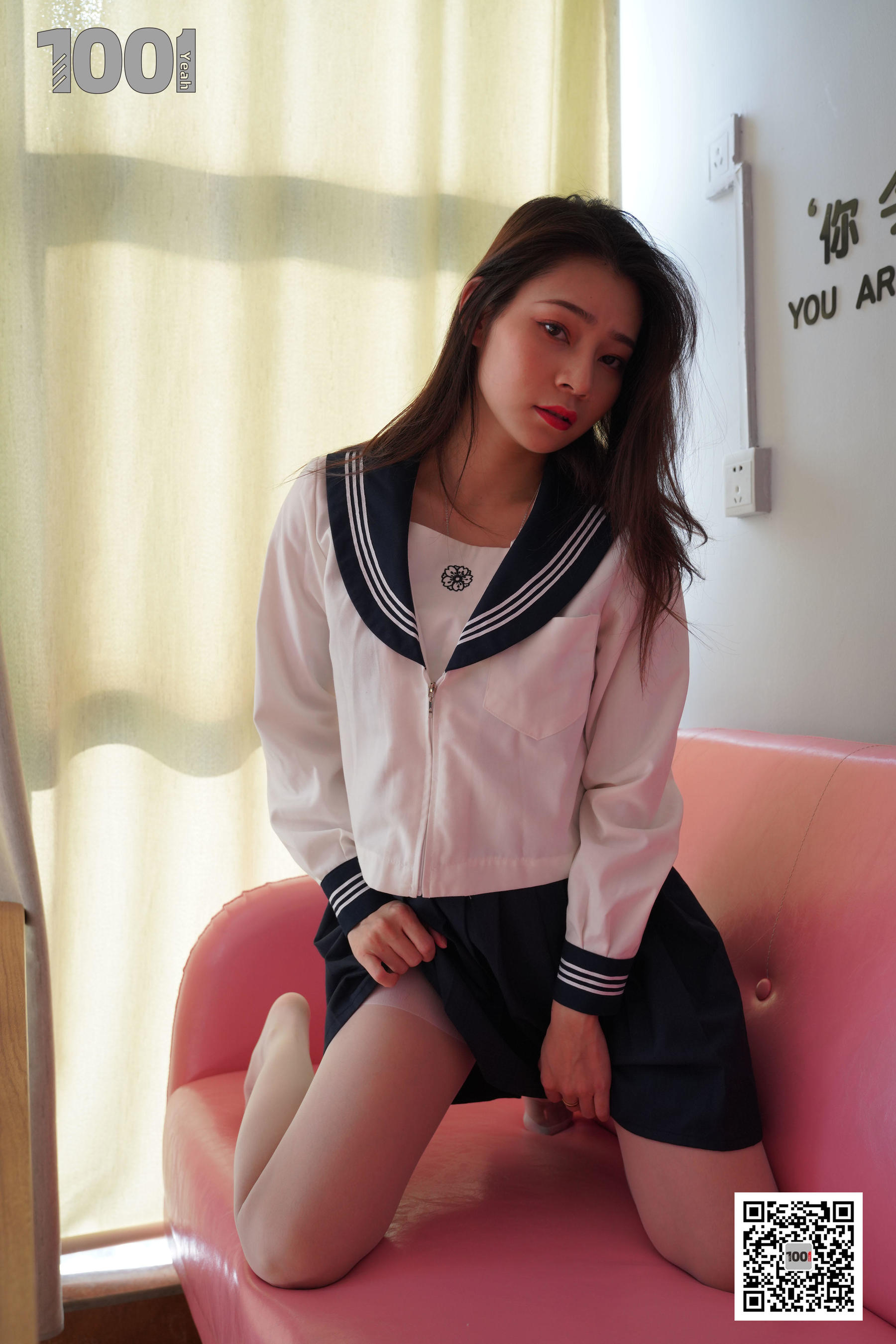 模特：真真《逃课的JK少女1》-图50