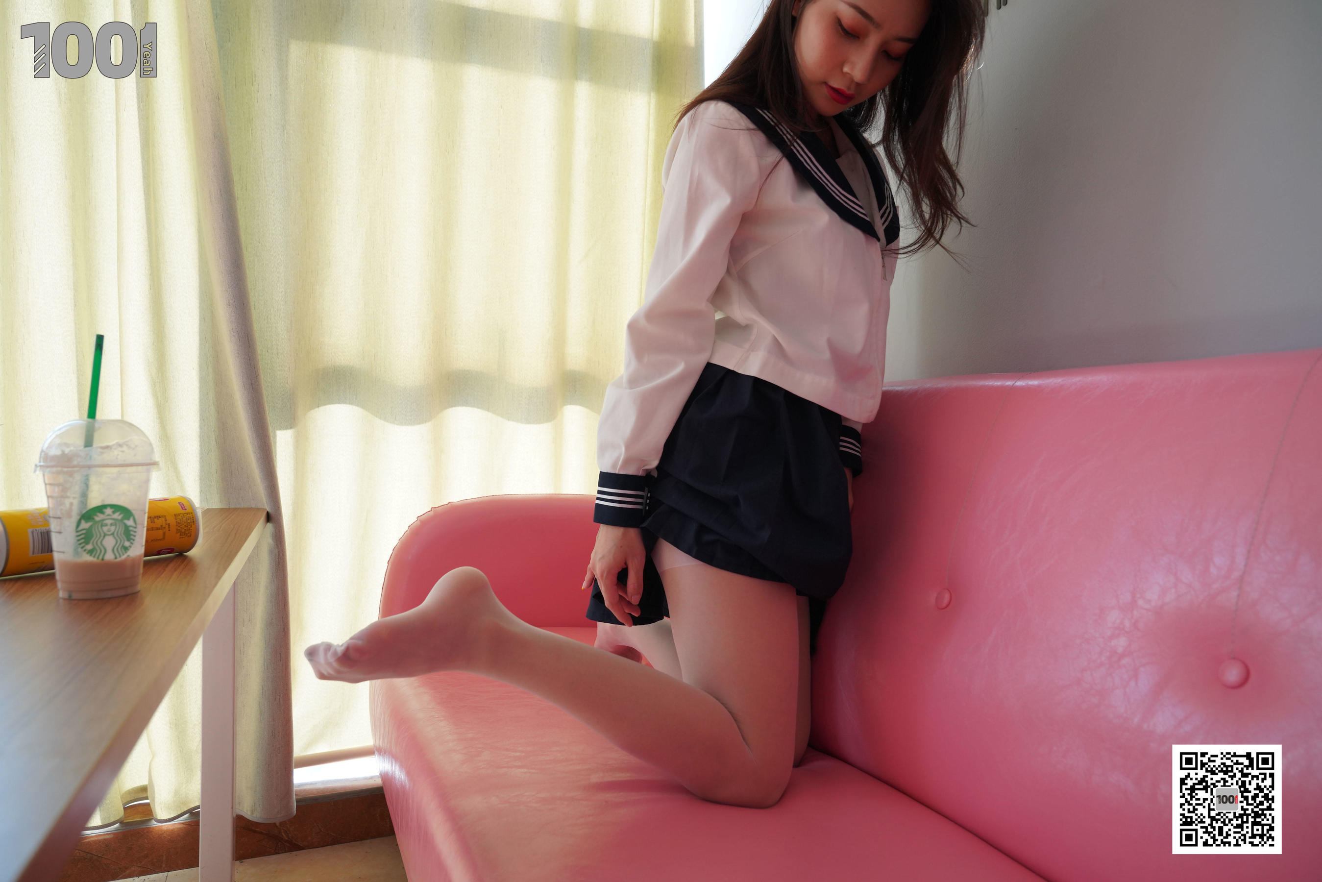 模特：真真《逃课的JK少女1》-图57