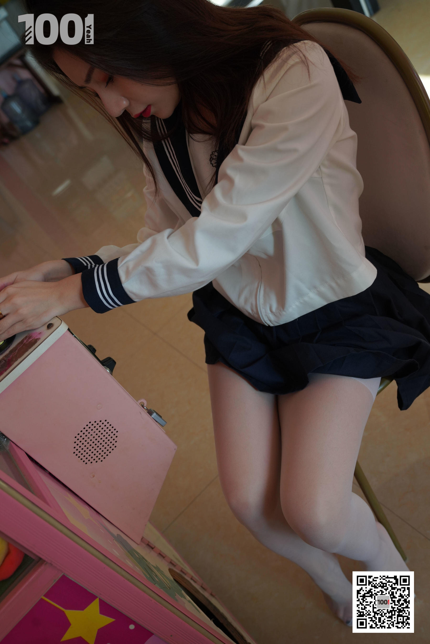模特：真真《逃课的JK少女2》-图57
